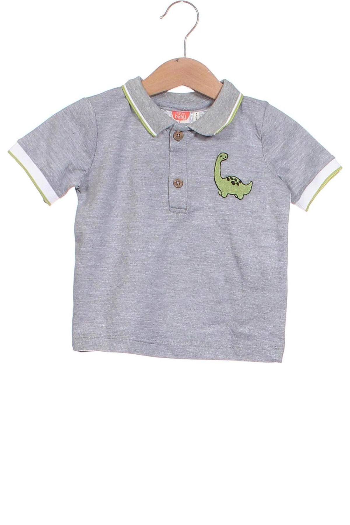 Dziecięcy T-shirt Koton, Rozmiar 9-12m/ 74-80 cm, Kolor Szary, Cena 38,99 zł