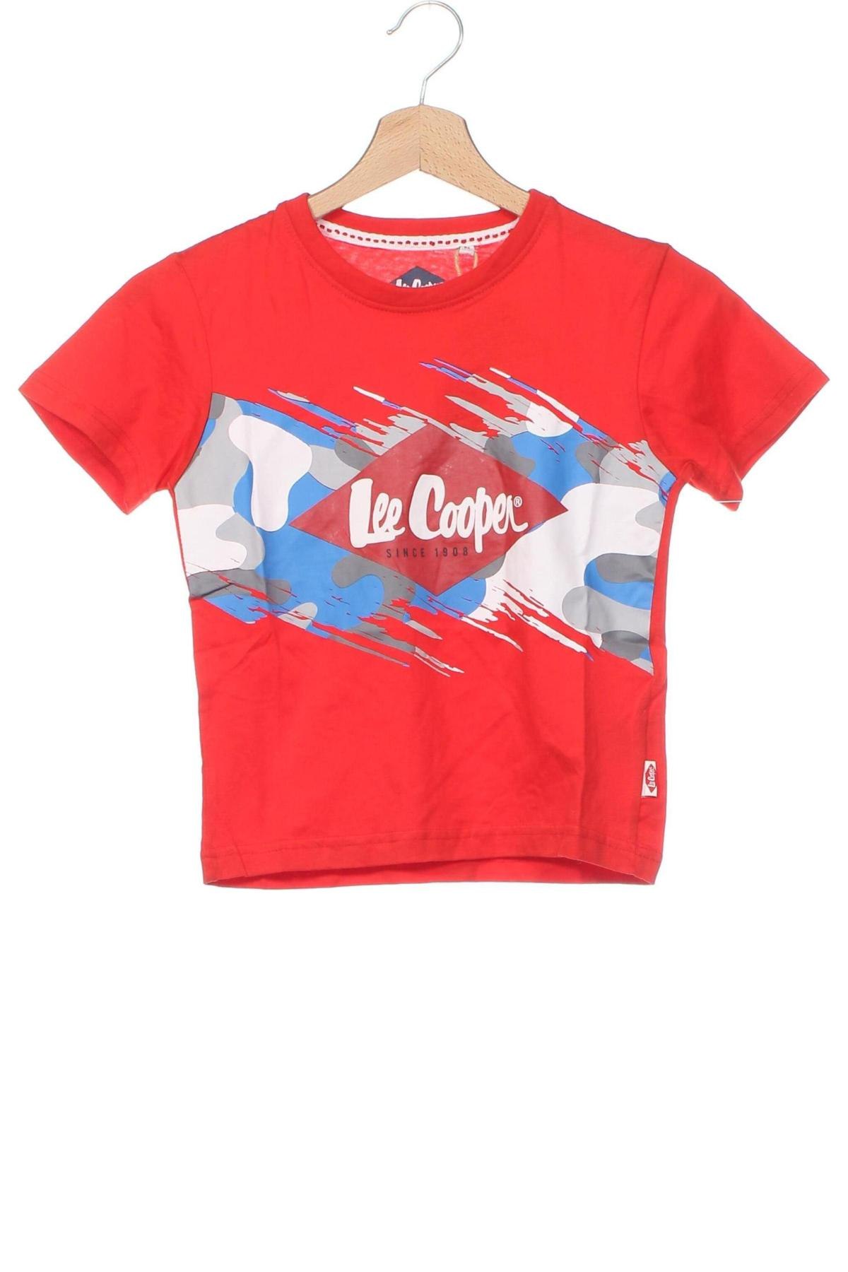 Detské tričko Lee Cooper, Veľkosť 7-8y/ 128-134 cm, Farba Červená, Cena  17,75 €