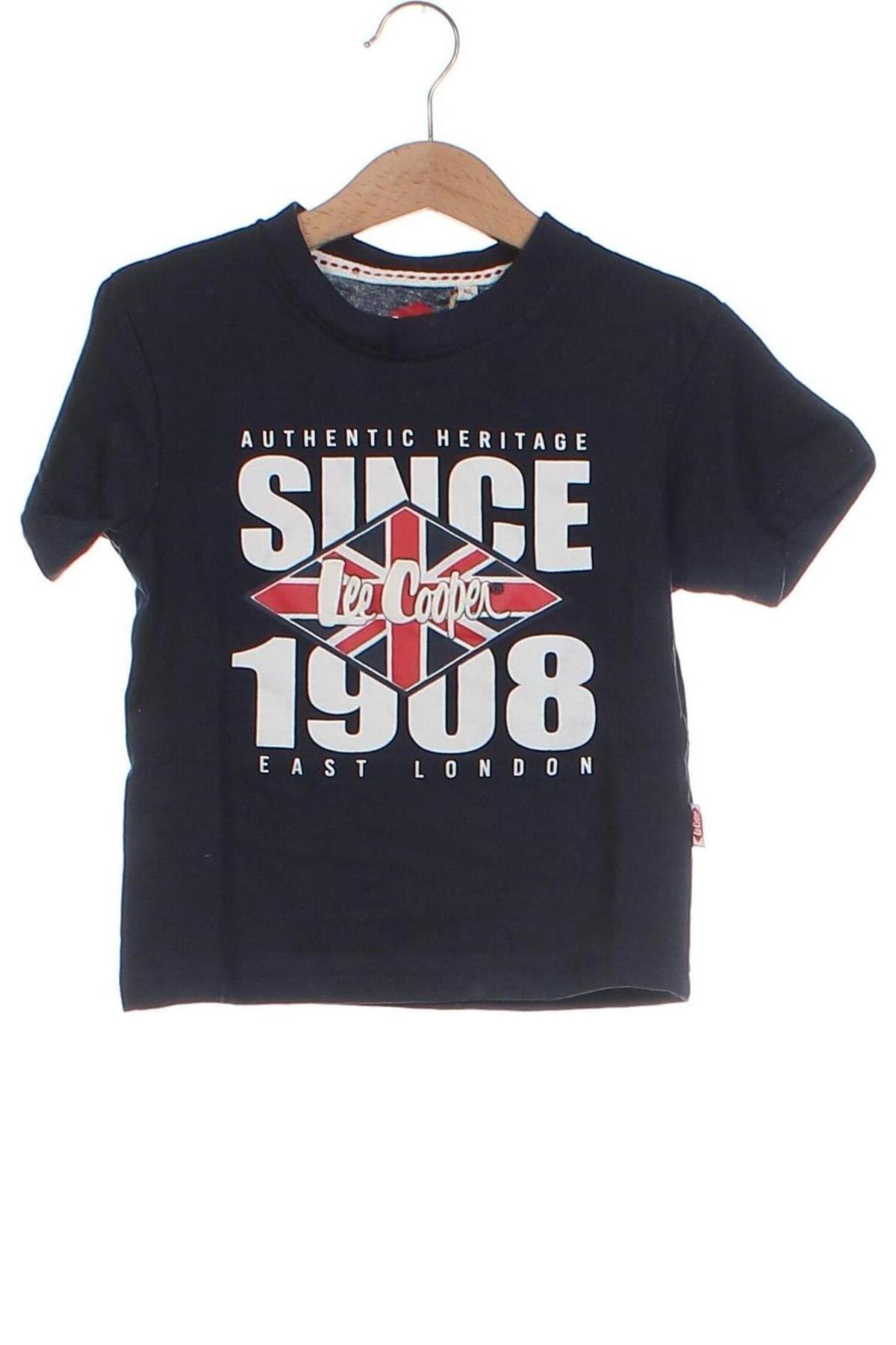 Kinder T-Shirt Lee Cooper, Größe 3-4y/ 104-110 cm, Farbe Blau, Preis € 16,49