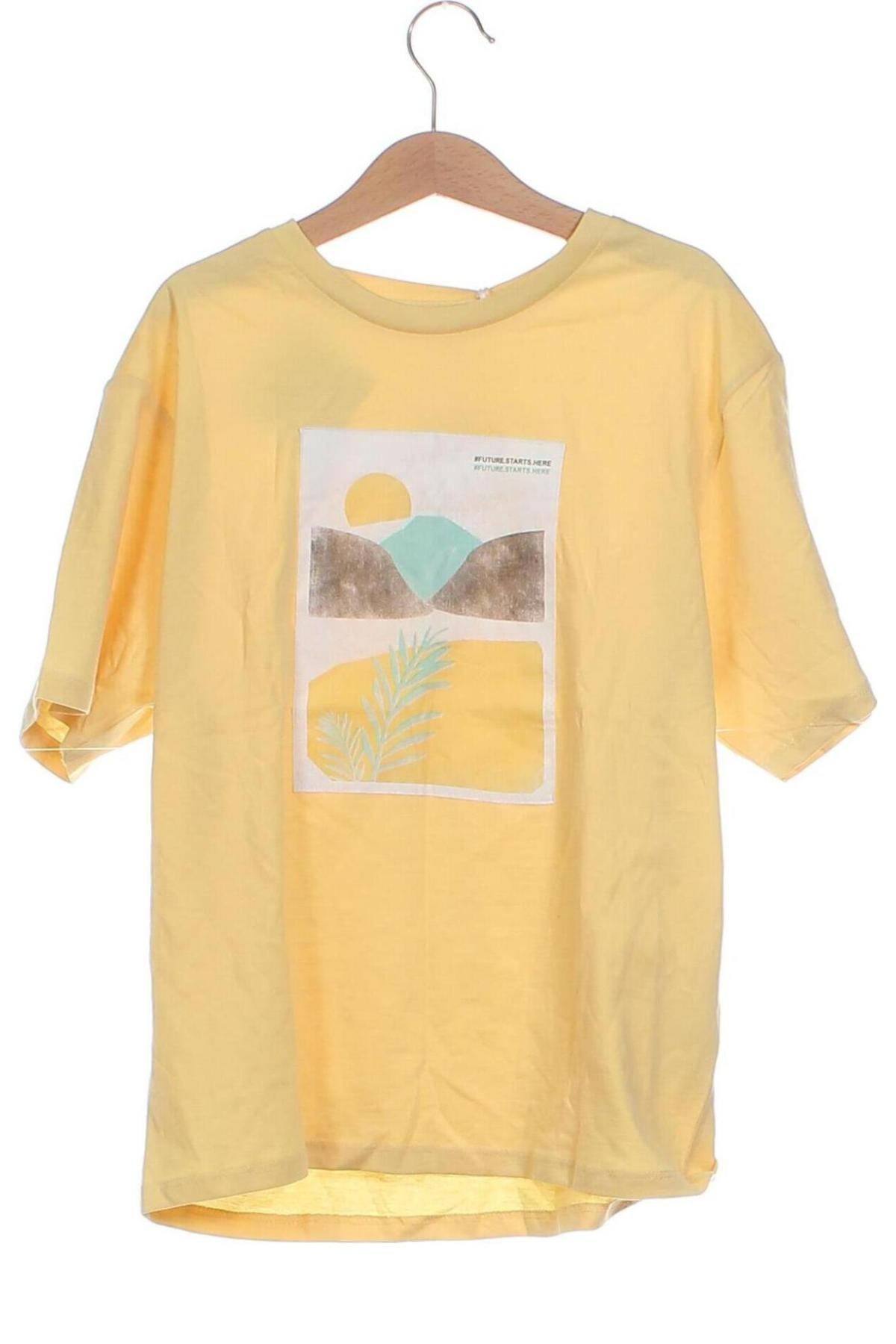 Kinder T-Shirt Name It, Größe 8-9y/ 134-140 cm, Farbe Gelb, Preis € 6,49