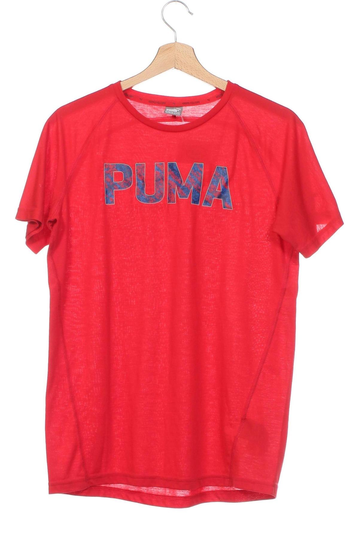 Kinder T-Shirt PUMA, Größe 15-18y/ 170-176 cm, Farbe Rot, Preis 9,14 €