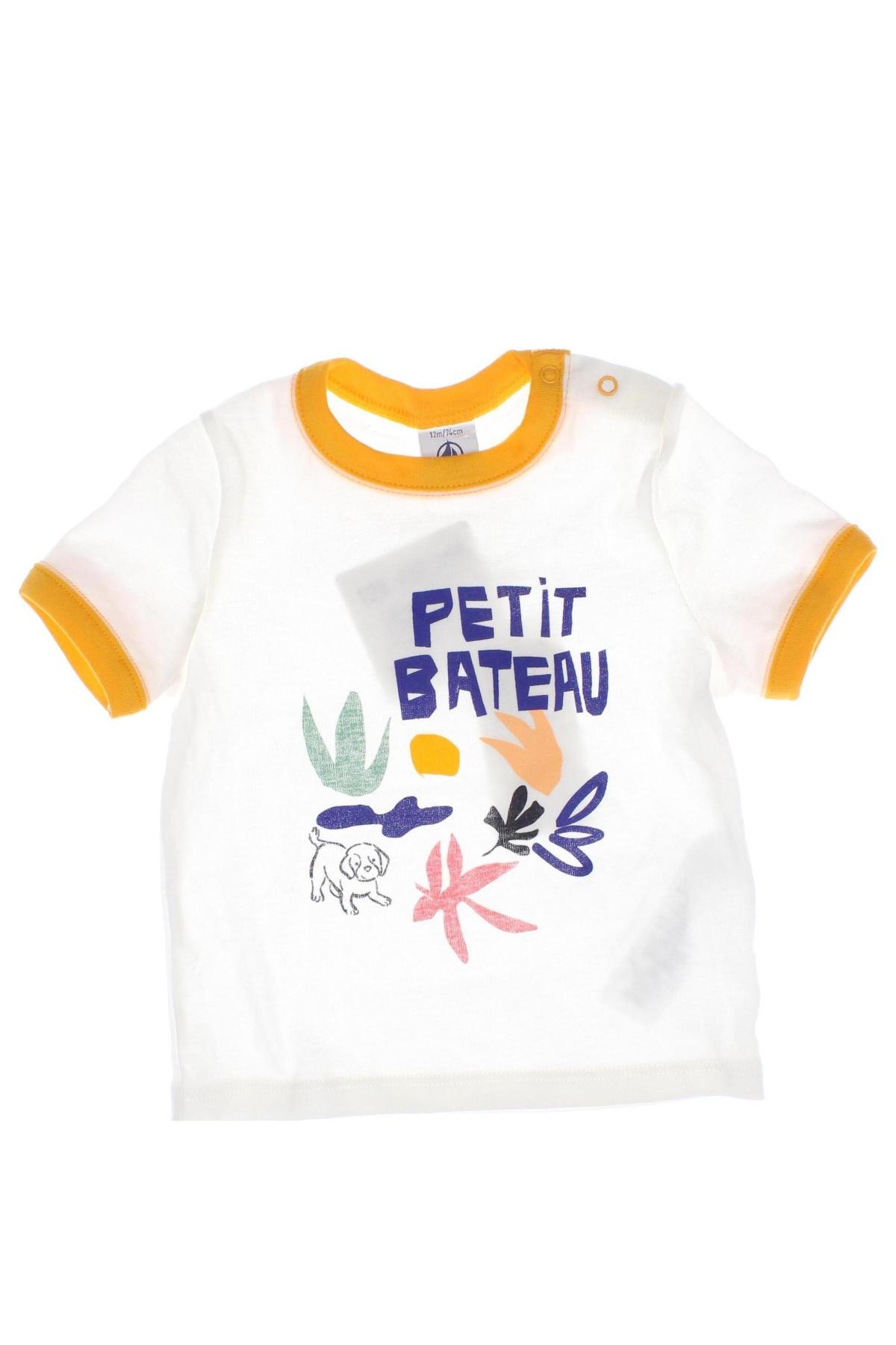 Tricou pentru copii Petit Bateau, Mărime 9-12m/ 74-80 cm, Culoare Multicolor, Preț 151,79 Lei