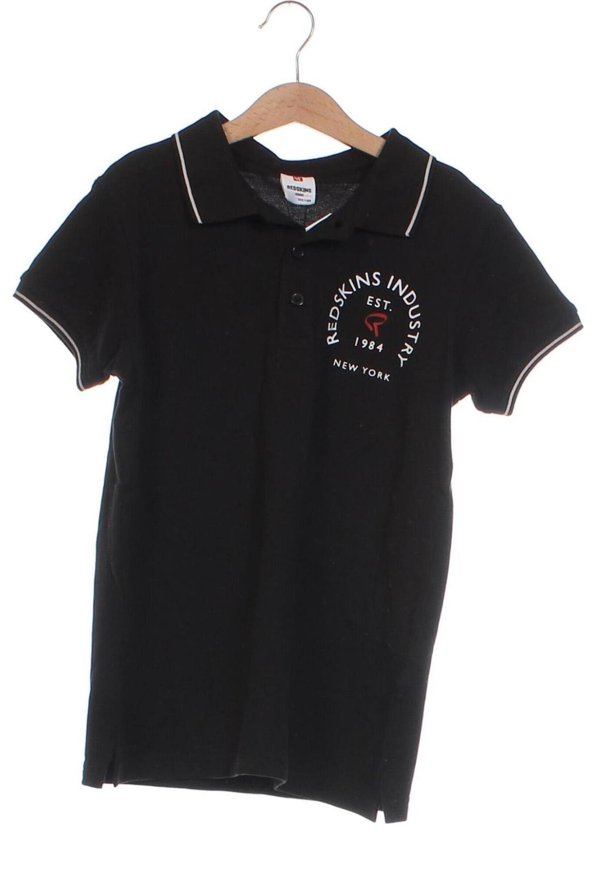 Kinder T-Shirt Redskins, Größe 9-10y/ 140-146 cm, Farbe Schwarz, Preis € 10,29