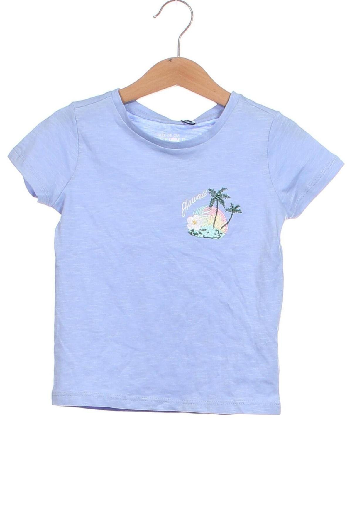 Kinder T-Shirt Reserved, Größe 2-3y/ 98-104 cm, Farbe Blau, Preis € 7,51