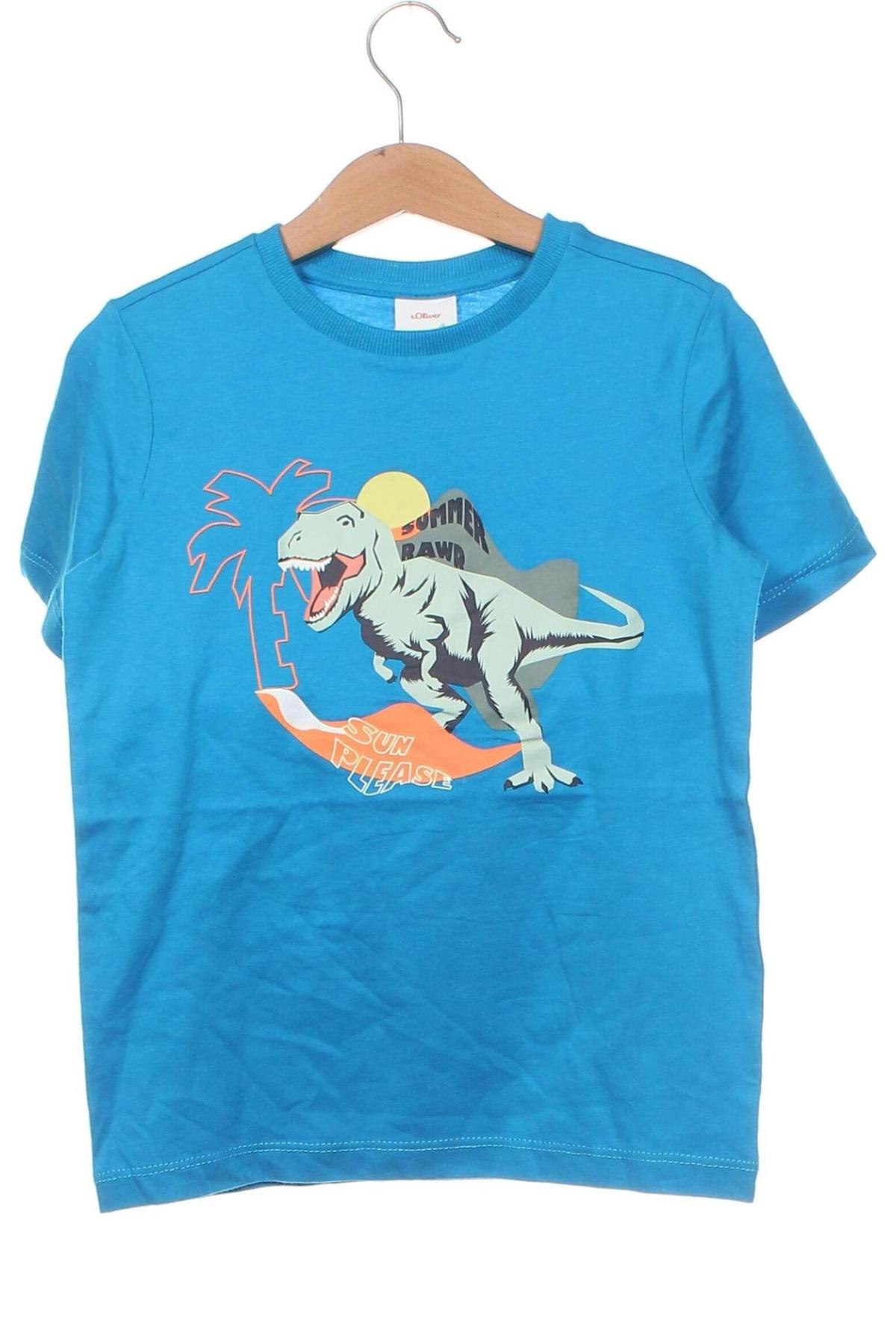 Kinder T-Shirt S.Oliver, Größe 5-6y/ 116-122 cm, Farbe Blau, Preis 10,99 €