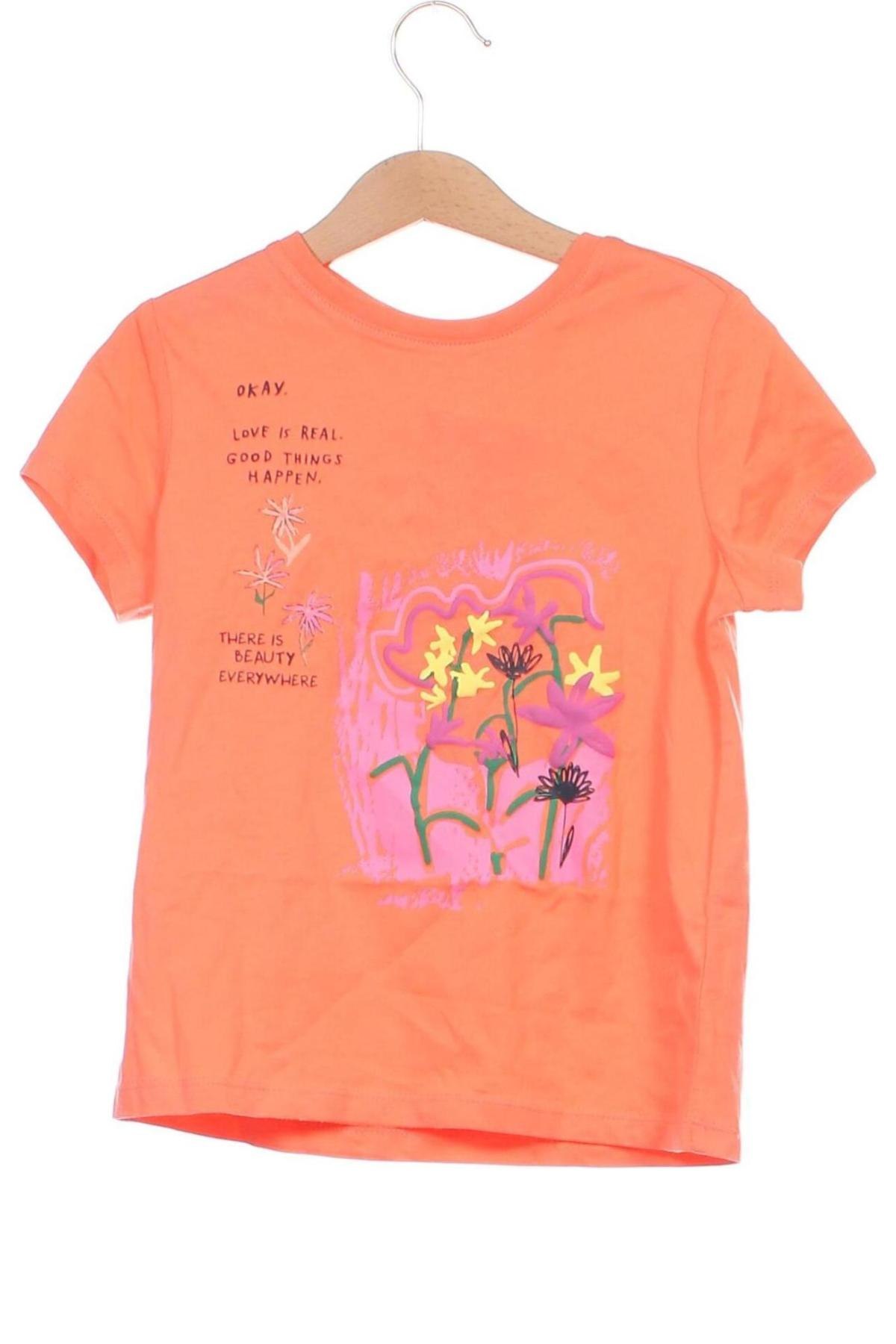 Kinder T-Shirt S.Oliver, Größe 5-6y/ 116-122 cm, Farbe Orange, Preis € 5,79