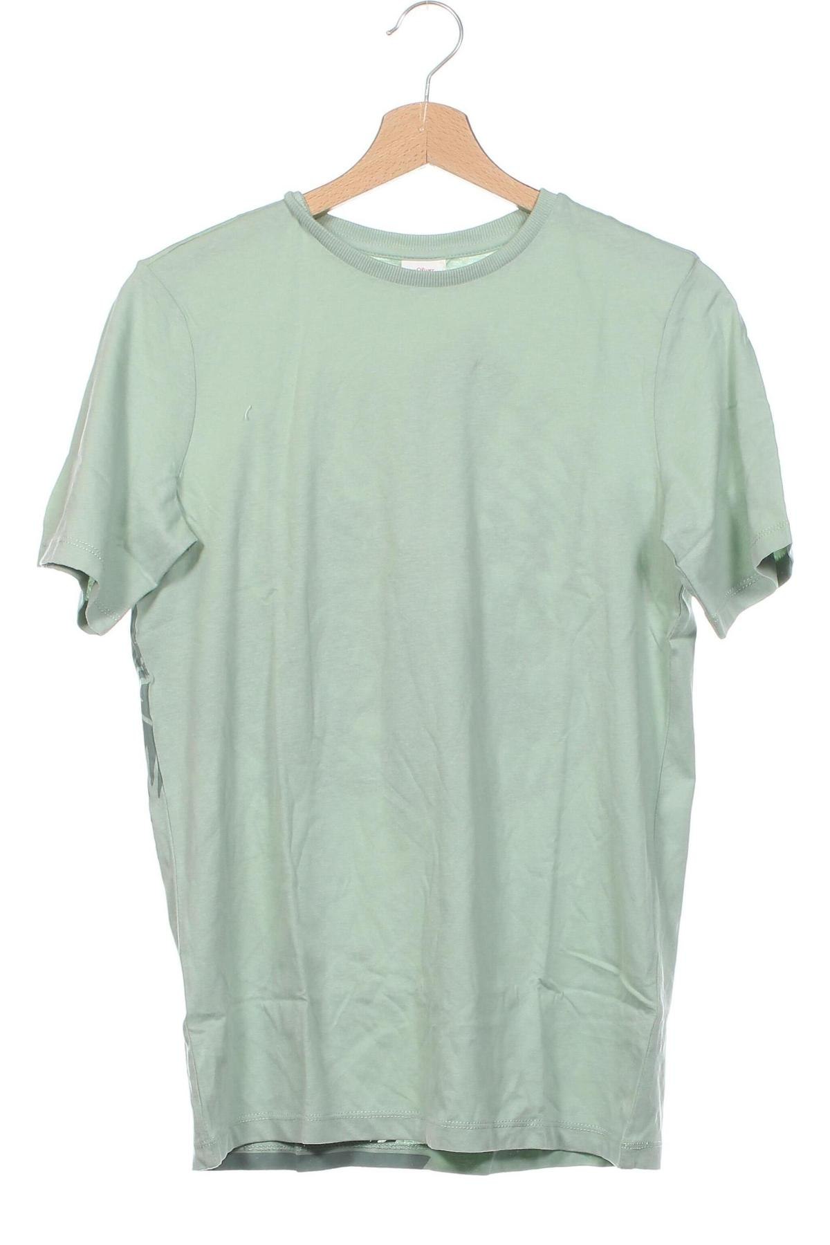 Tricou pentru copii S.Oliver, Mărime 13-14y/ 164-168 cm, Culoare Verde, Preț 111,99 Lei