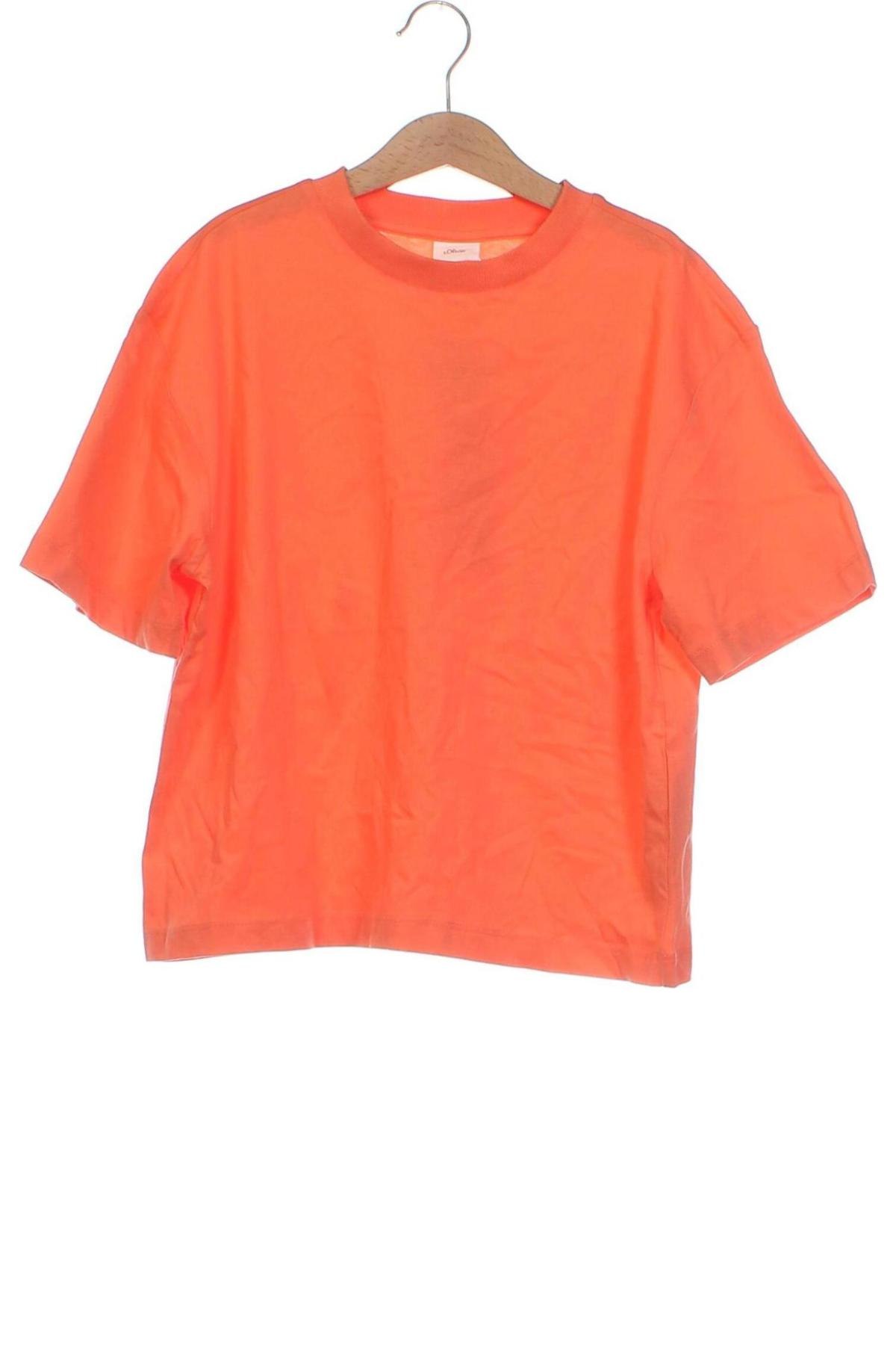 Kinder T-Shirt S.Oliver, Größe 8-9y/ 134-140 cm, Farbe Orange, Preis € 5,99