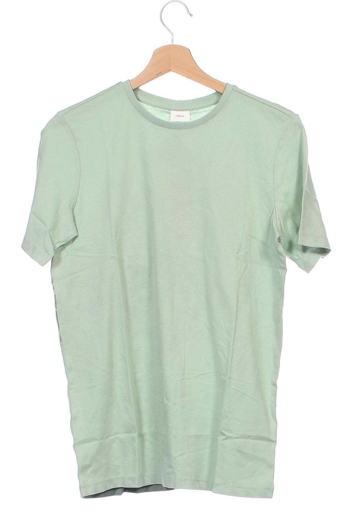 Tricou pentru copii S.Oliver, Mărime 13-14y/ 164-168 cm, Culoare Verde, Preț 30,49 Lei