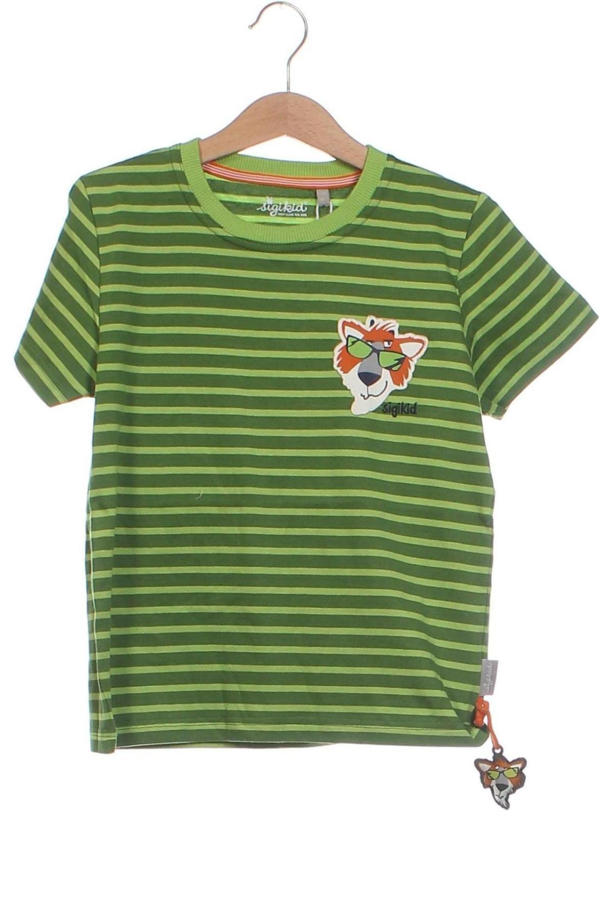 Kinder T-Shirt Sigikid, Größe 6-7y/ 122-128 cm, Farbe Grün, Preis € 17,79