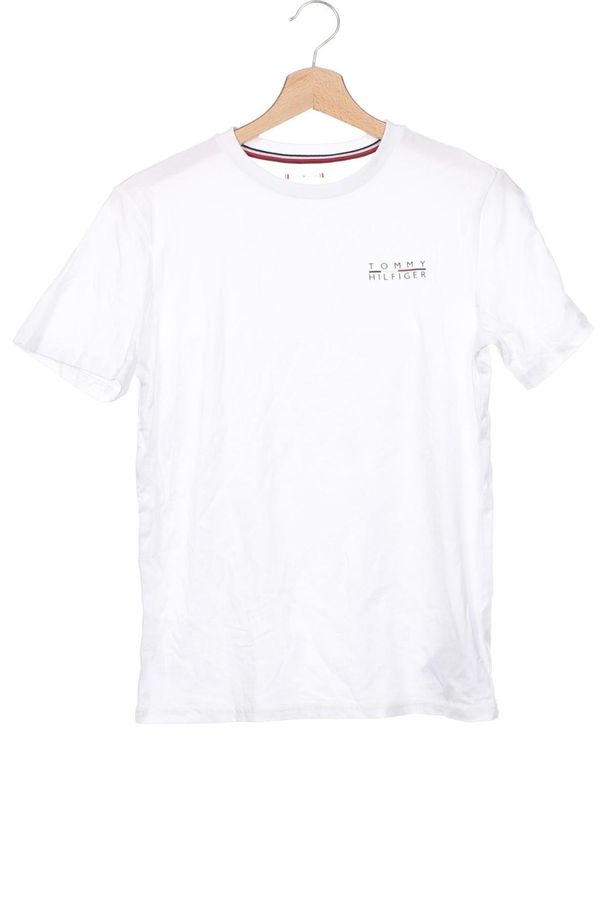 Kinder T-Shirt Tommy Hilfiger, Größe 12-13y/ 158-164 cm, Farbe Weiß, Preis € 23,99