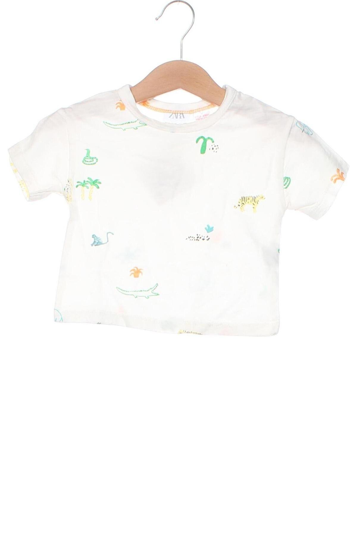 Kinder T-Shirt Zara, Größe 3-6m/ 62-68 cm, Farbe Mehrfarbig, Preis € 2,49