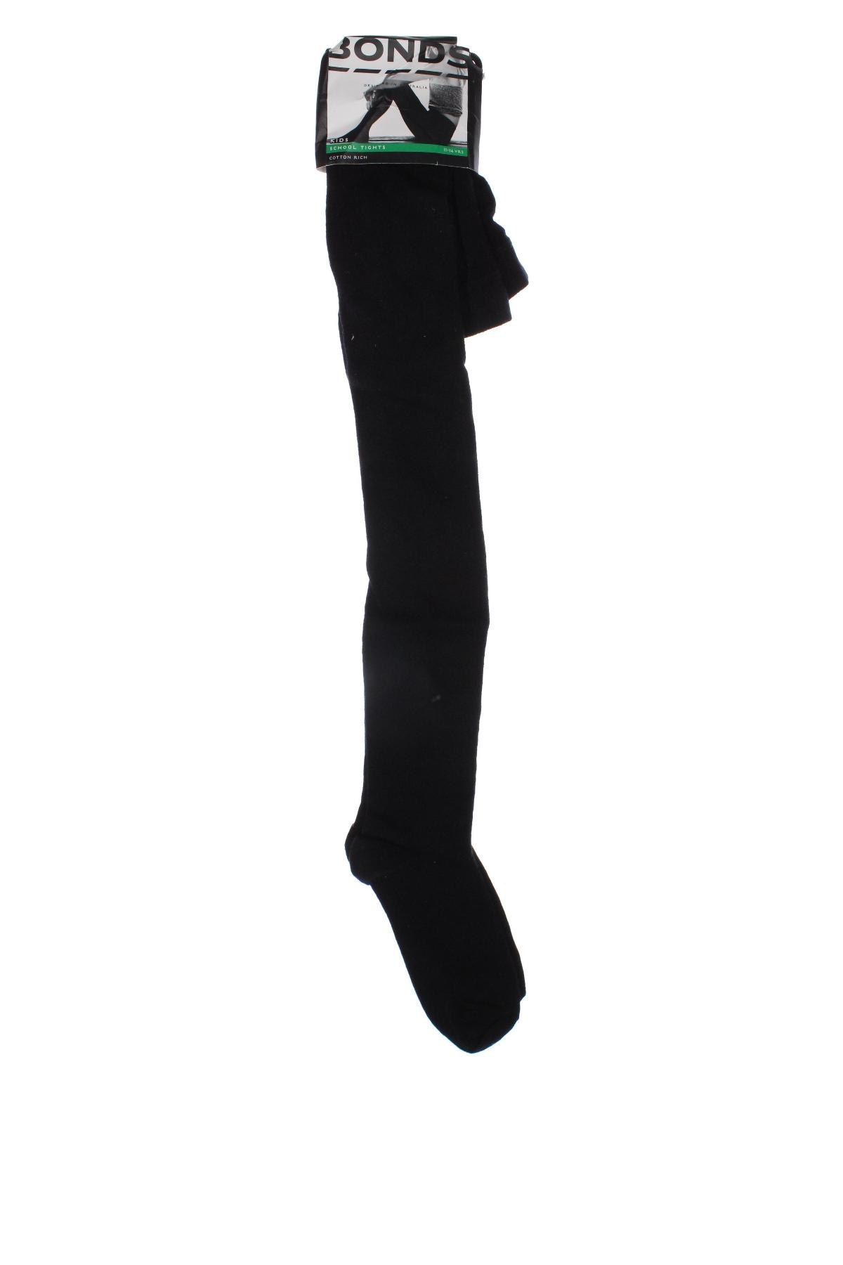 Kinderstrumpfhose Bonds, Größe 11-12y/ 152-158 cm, Farbe Schwarz, Preis € 18,29