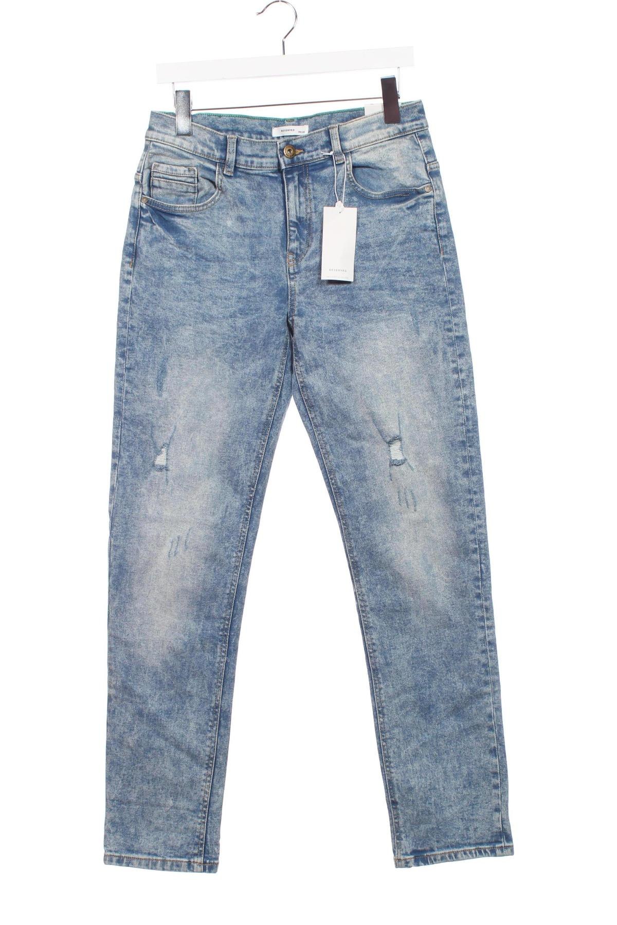 Kinderjeans Reserved, Größe 14-15y/ 168-170 cm, Farbe Blau, Preis € 16,99