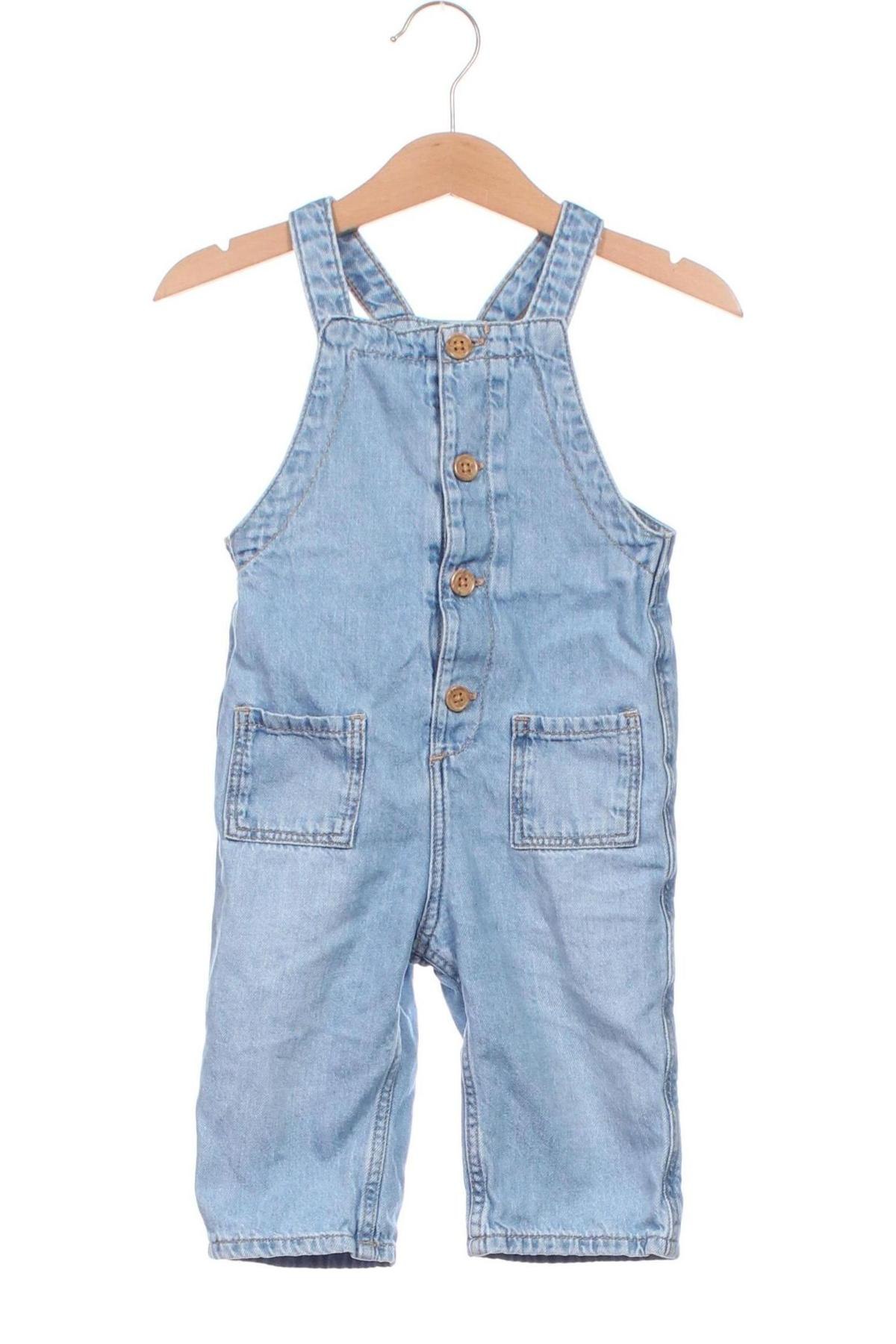 Kinder Overall H&M, Größe 6-9m/ 68-74 cm, Farbe Blau, Preis € 16,37