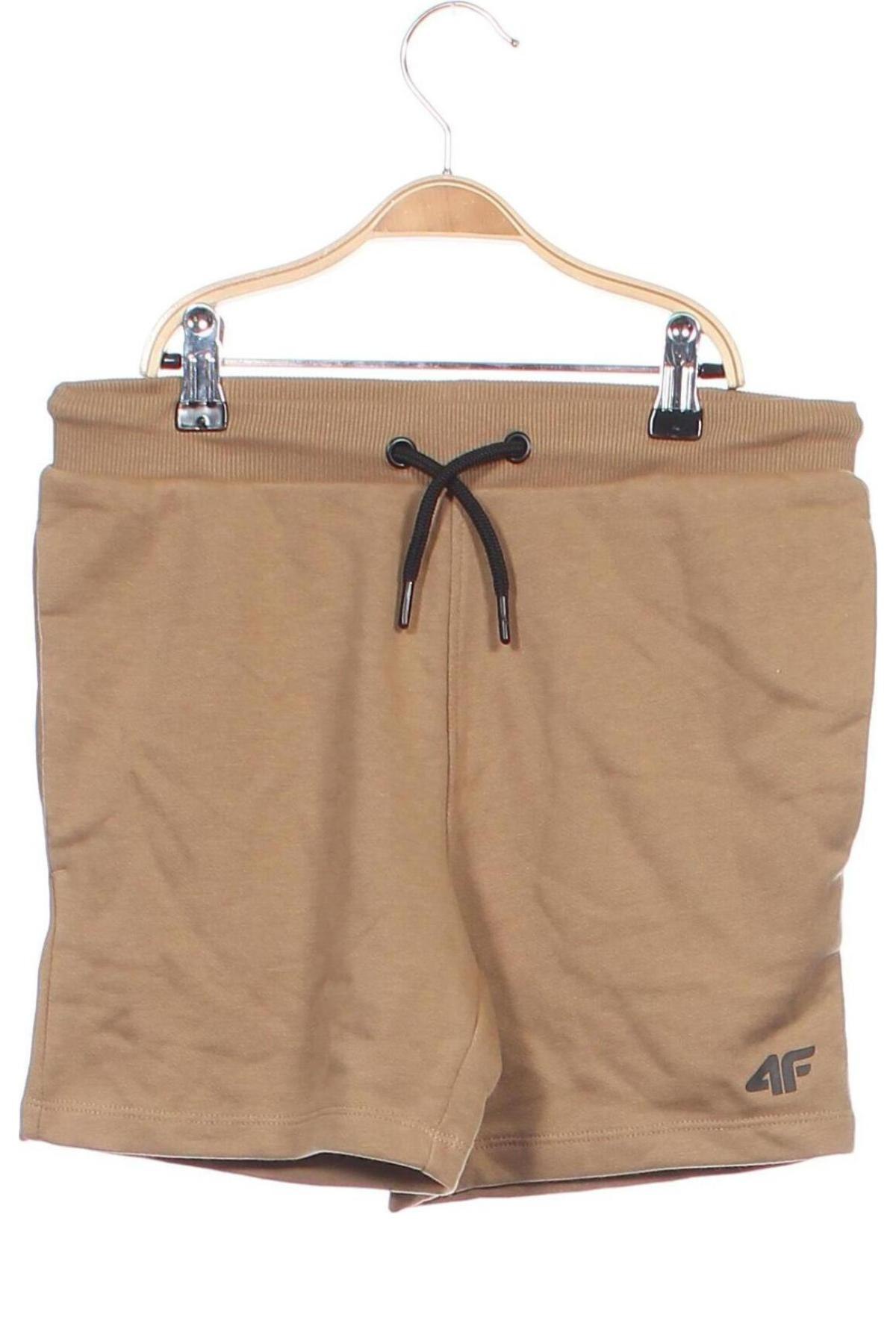 Kinder Shorts 4F, Größe 9-10y/ 140-146 cm, Farbe Beige, Preis 8,99 €