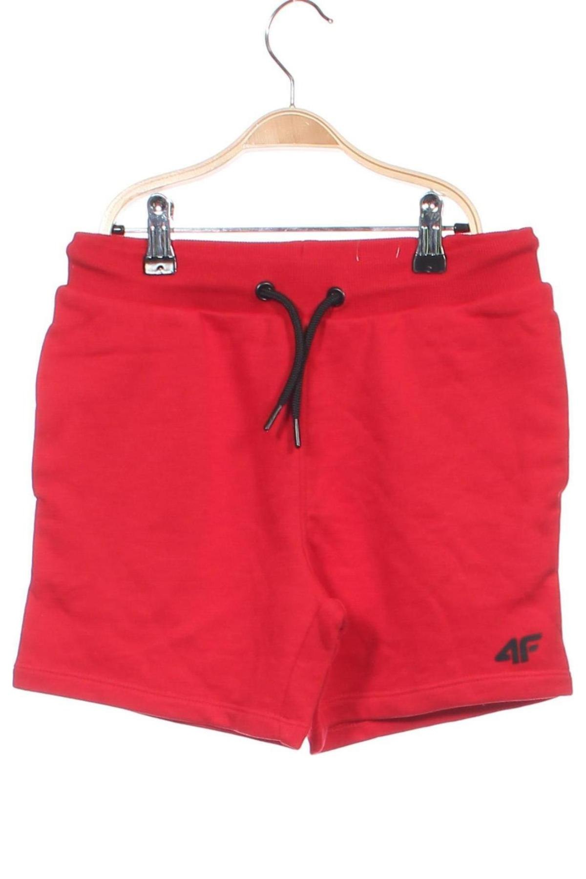 Kinder Shorts 4F, Größe 8-9y/ 134-140 cm, Farbe Rot, Preis 18,99 €