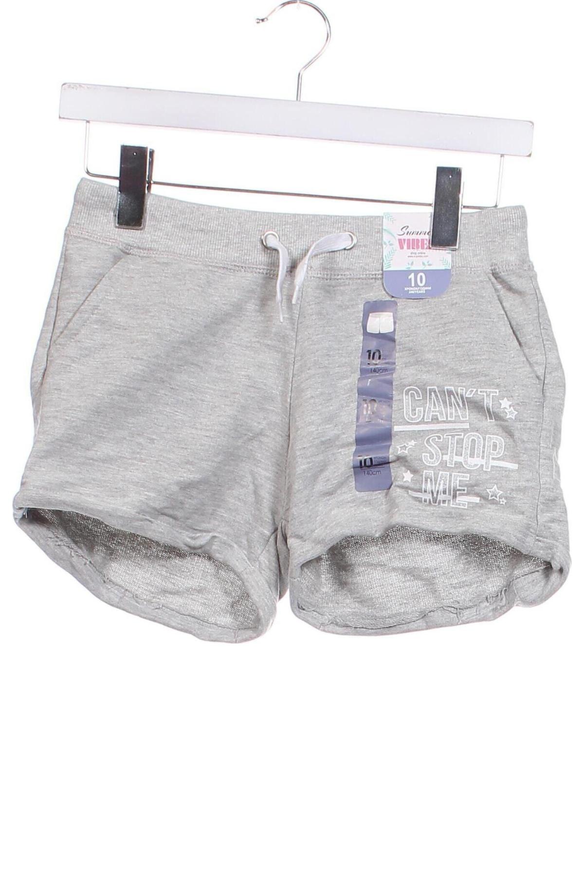 Kinder Shorts Made With Love, Größe 9-10y/ 140-146 cm, Farbe Grau, Preis € 3,99