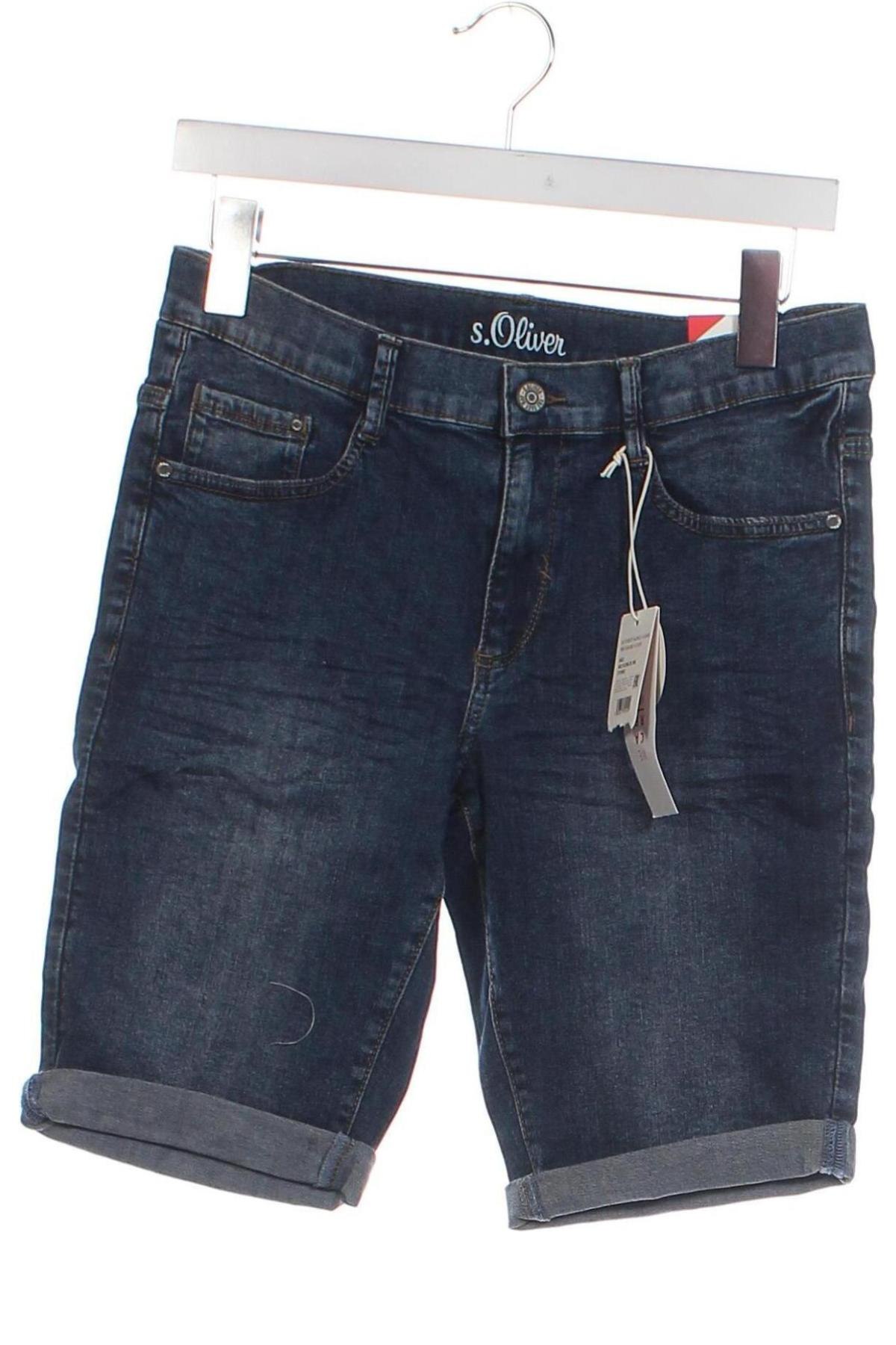 Kinder Shorts S.Oliver, Größe 14-15y/ 168-170 cm, Farbe Blau, Preis € 9,99