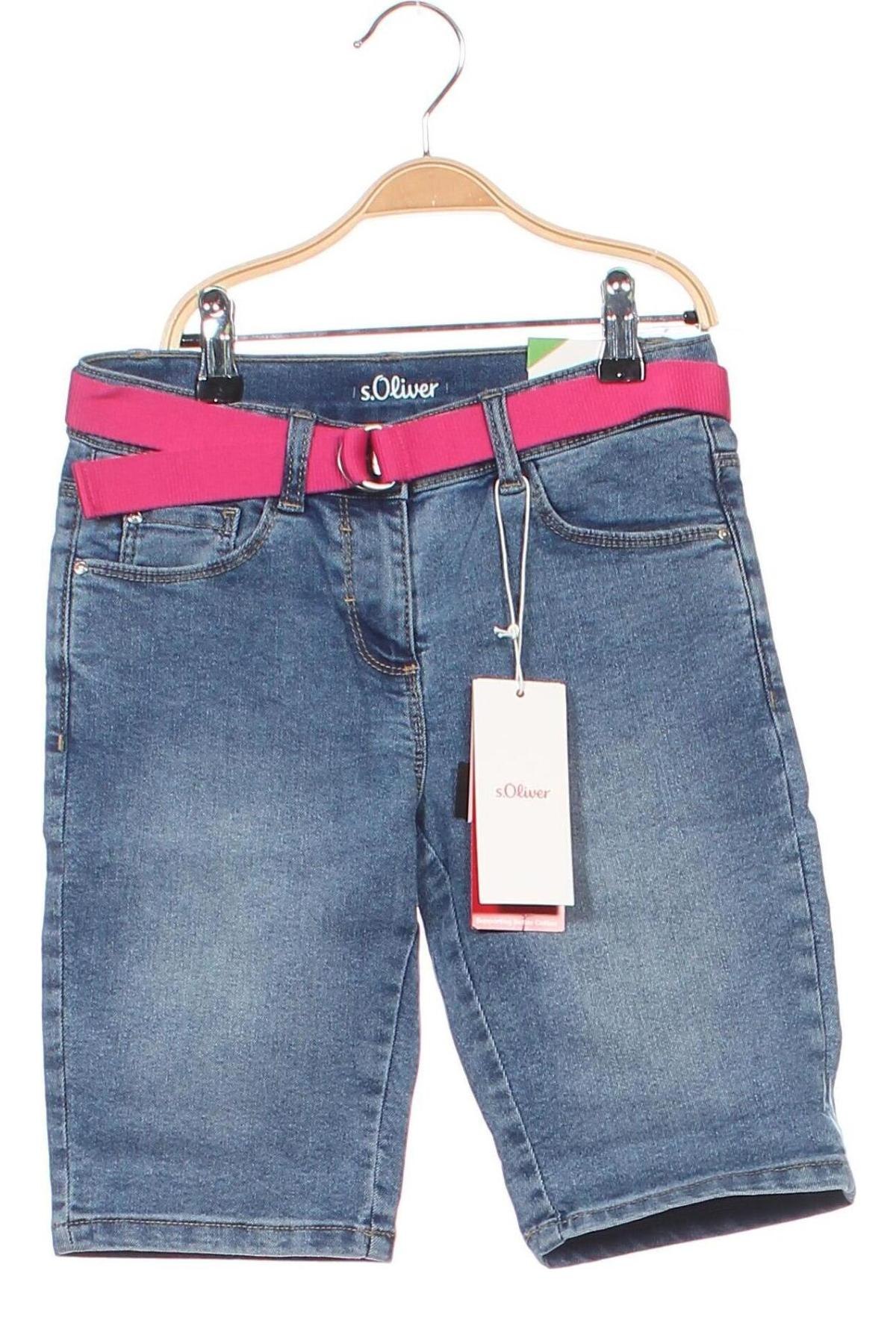 Kinder Shorts S.Oliver, Größe 12-13y/ 158-164 cm, Farbe Blau, Preis 15,99 €