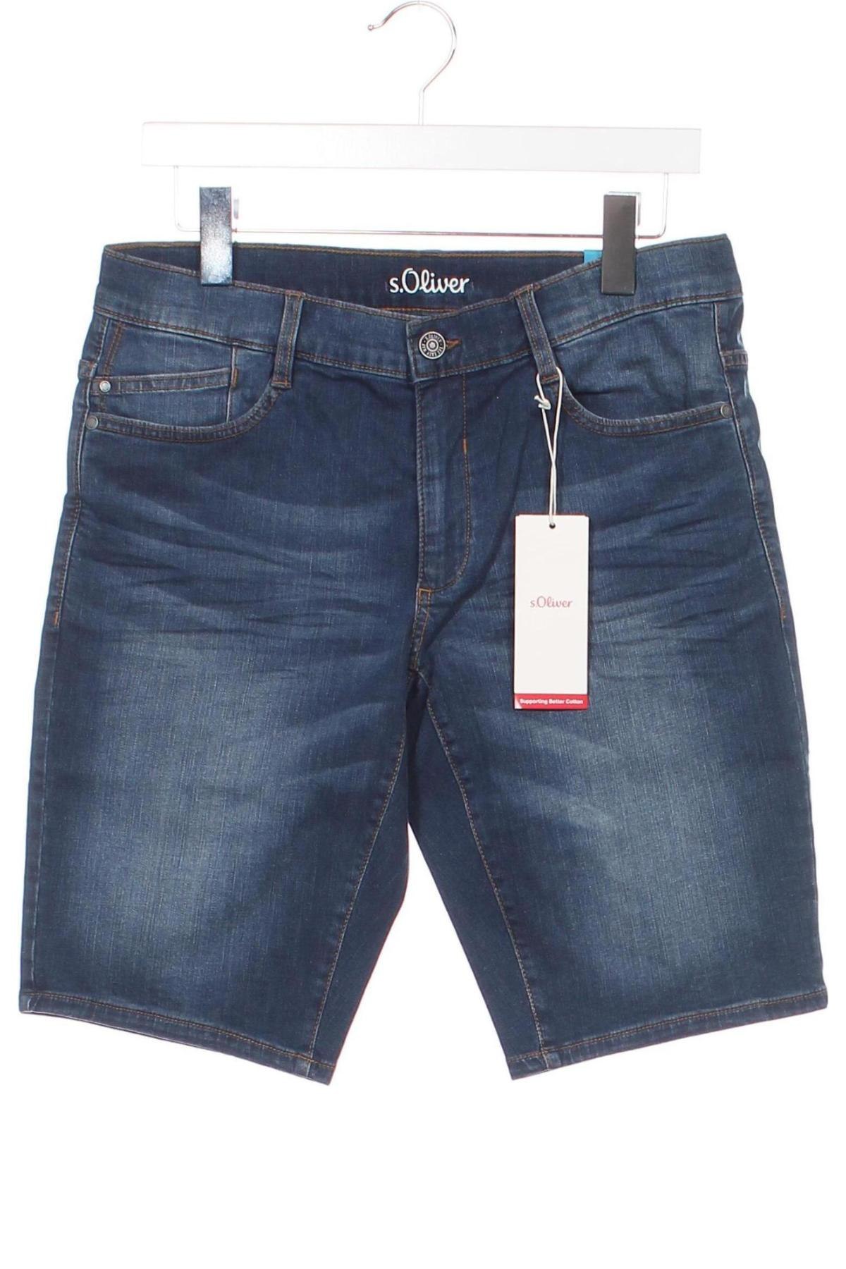 Kinder Shorts S.Oliver, Größe 12-13y/ 158-164 cm, Farbe Blau, Preis 5,99 €