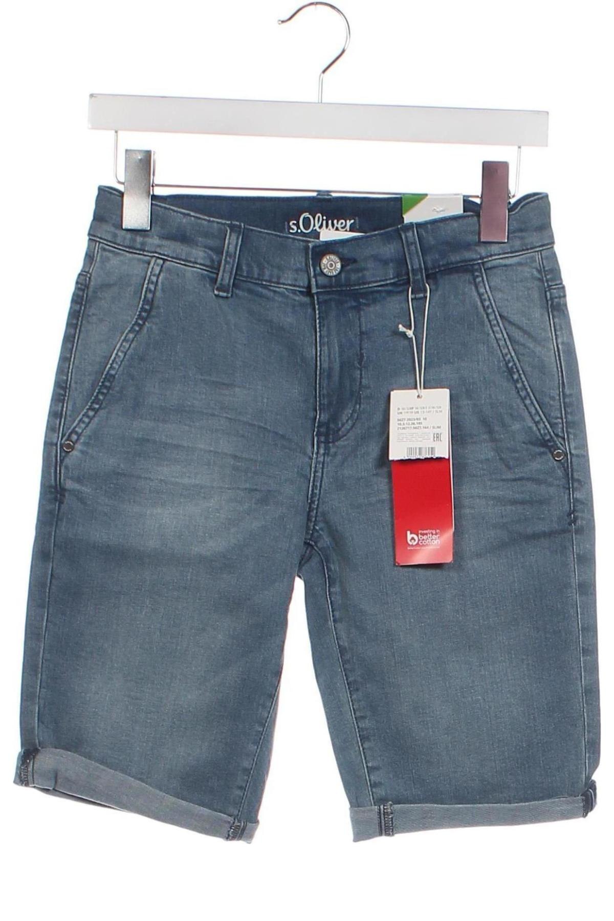 Kinder Shorts S.Oliver, Größe 12-13y/ 158-164 cm, Farbe Blau, Preis € 4,99