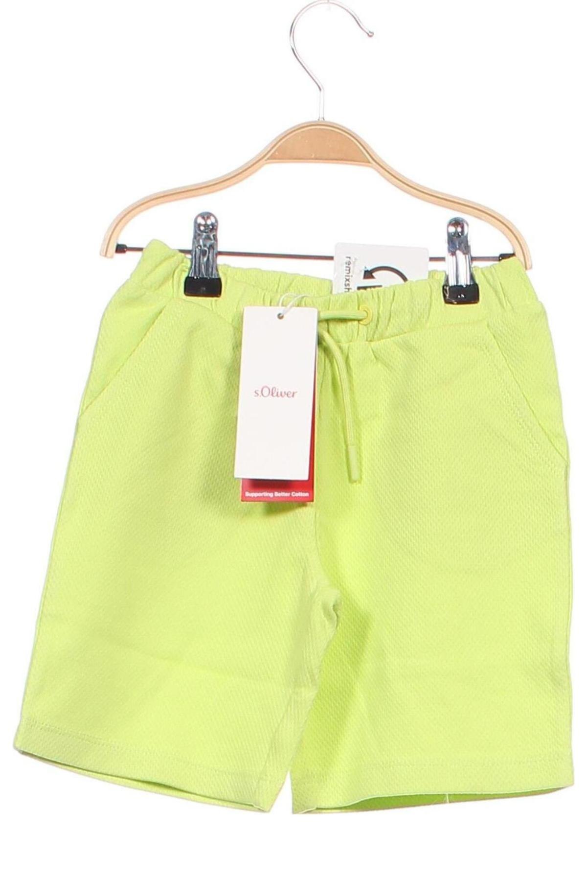 Kinder Shorts S.Oliver, Größe 2-3y/ 98-104 cm, Farbe Grün, Preis € 20,99