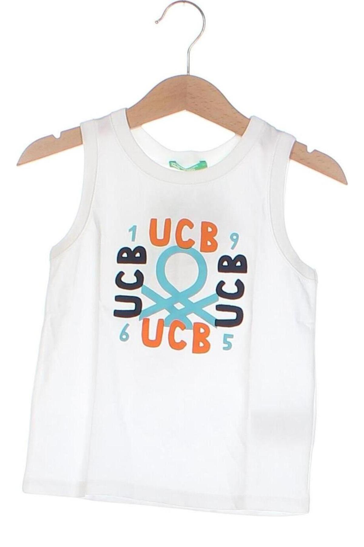 Maiou pentru copii United Colors Of Benetton, Mărime 12-18m/ 80-86 cm, Culoare Alb, Preț 101,99 Lei