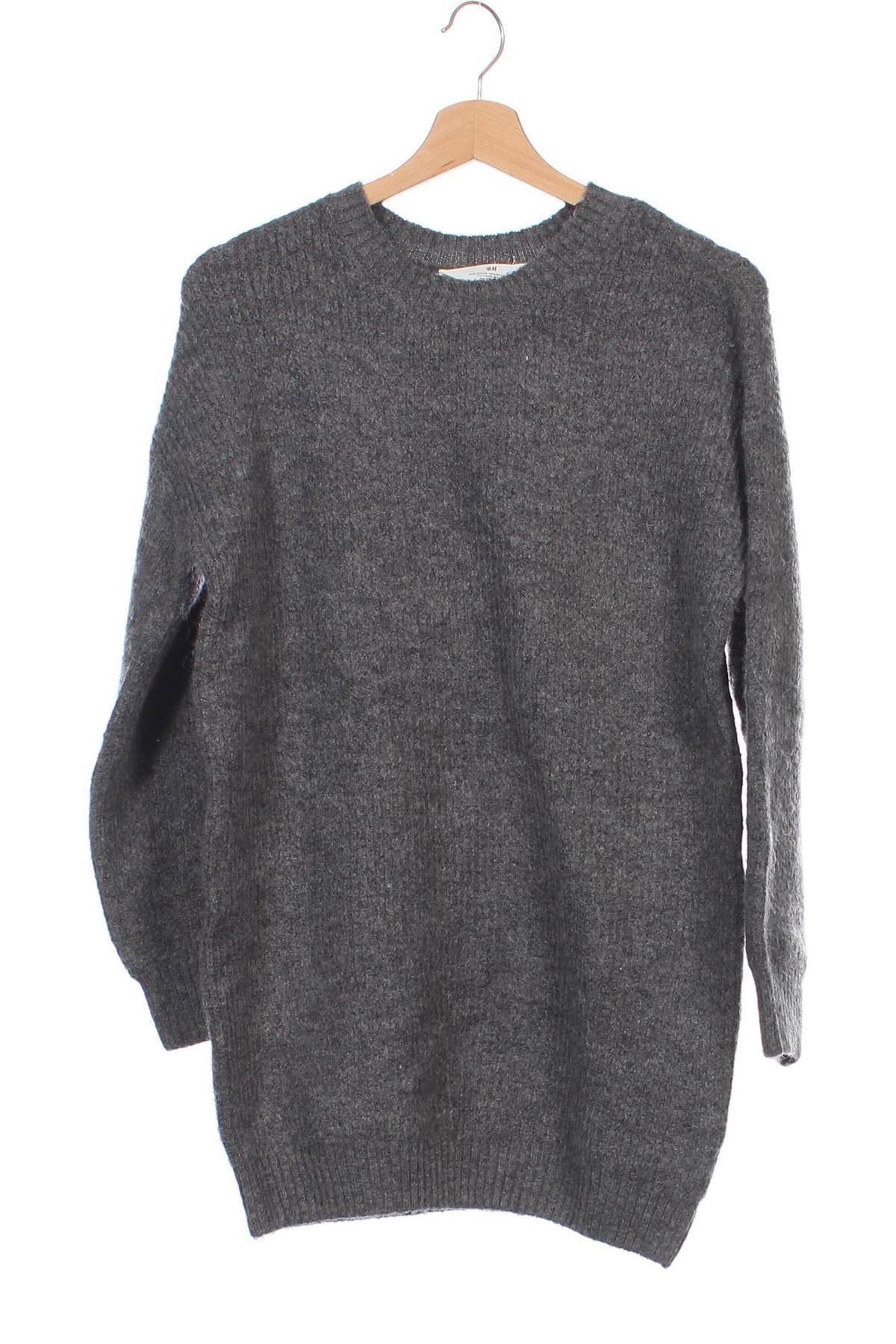 Dziecięcy sweter H&M, Rozmiar 8-9y/ 134-140 cm, Kolor Szary, Cena 32,99 zł