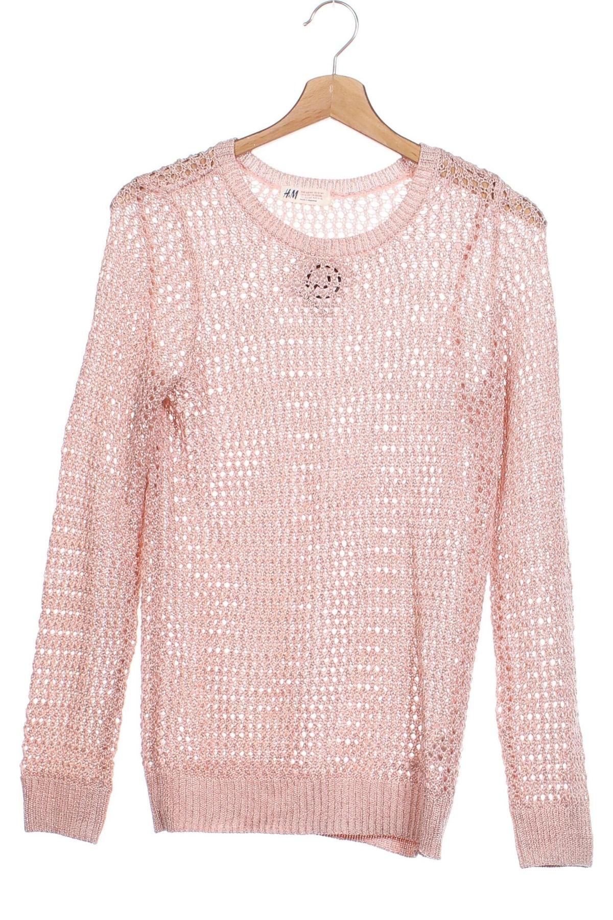 Kinderpullover H&M, Größe 12-13y/ 158-164 cm, Farbe Rosa, Preis € 4,49