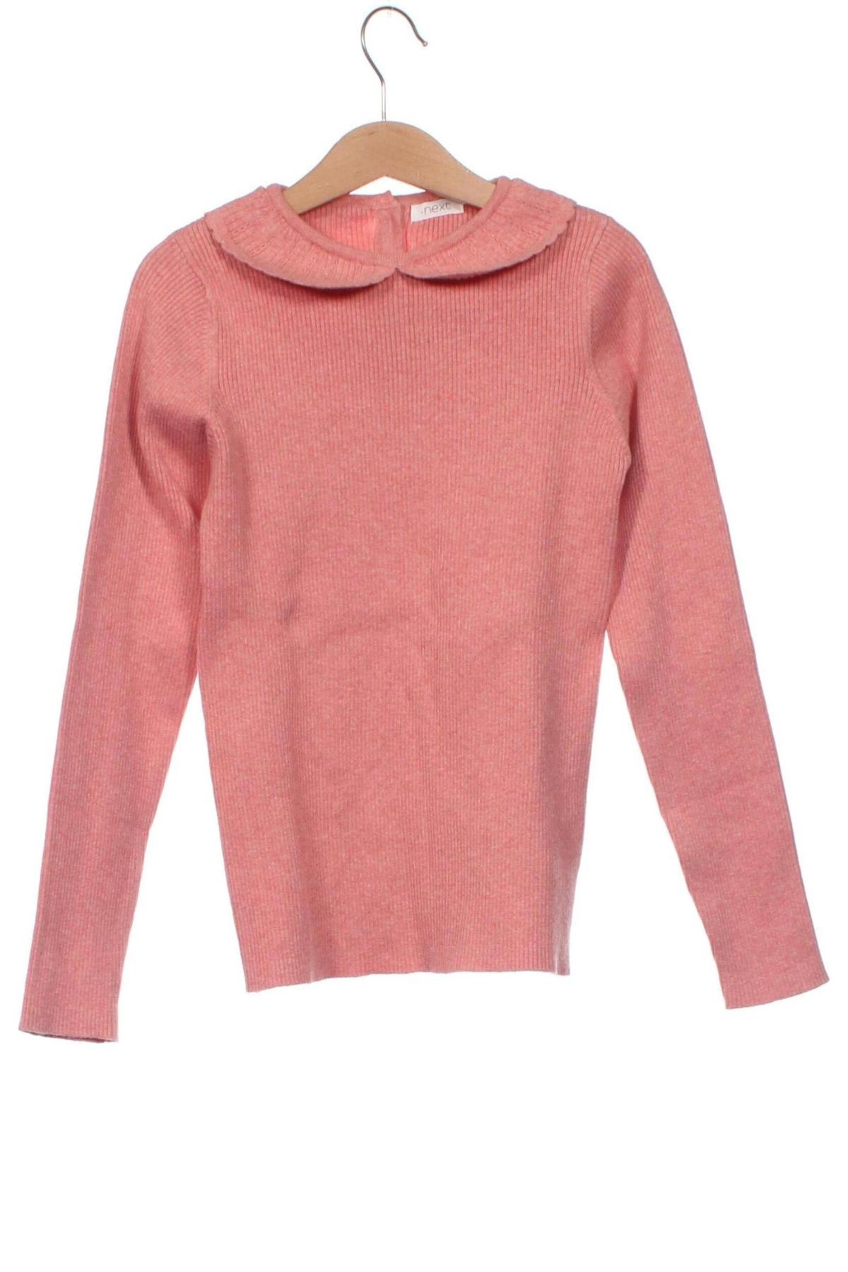 Kinderpullover Next, Größe 7-8y/ 128-134 cm, Farbe Aschrosa, Preis € 8,79