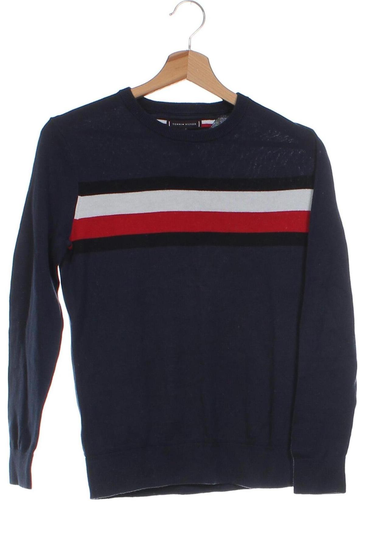 Dziecięcy sweter Tommy Hilfiger, Rozmiar 10-11y/ 146-152 cm, Kolor Niebieski, Cena 166,79 zł