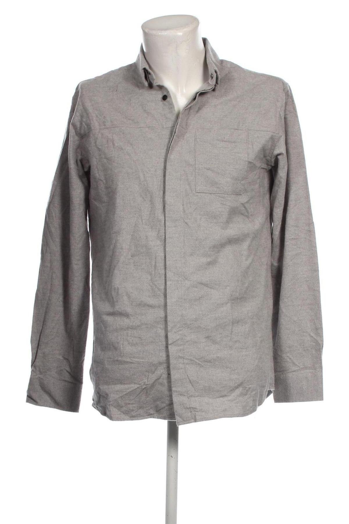 Pánská košile  Core By Jack & Jones, Velikost L, Barva Šedá, Cena  219,00 Kč