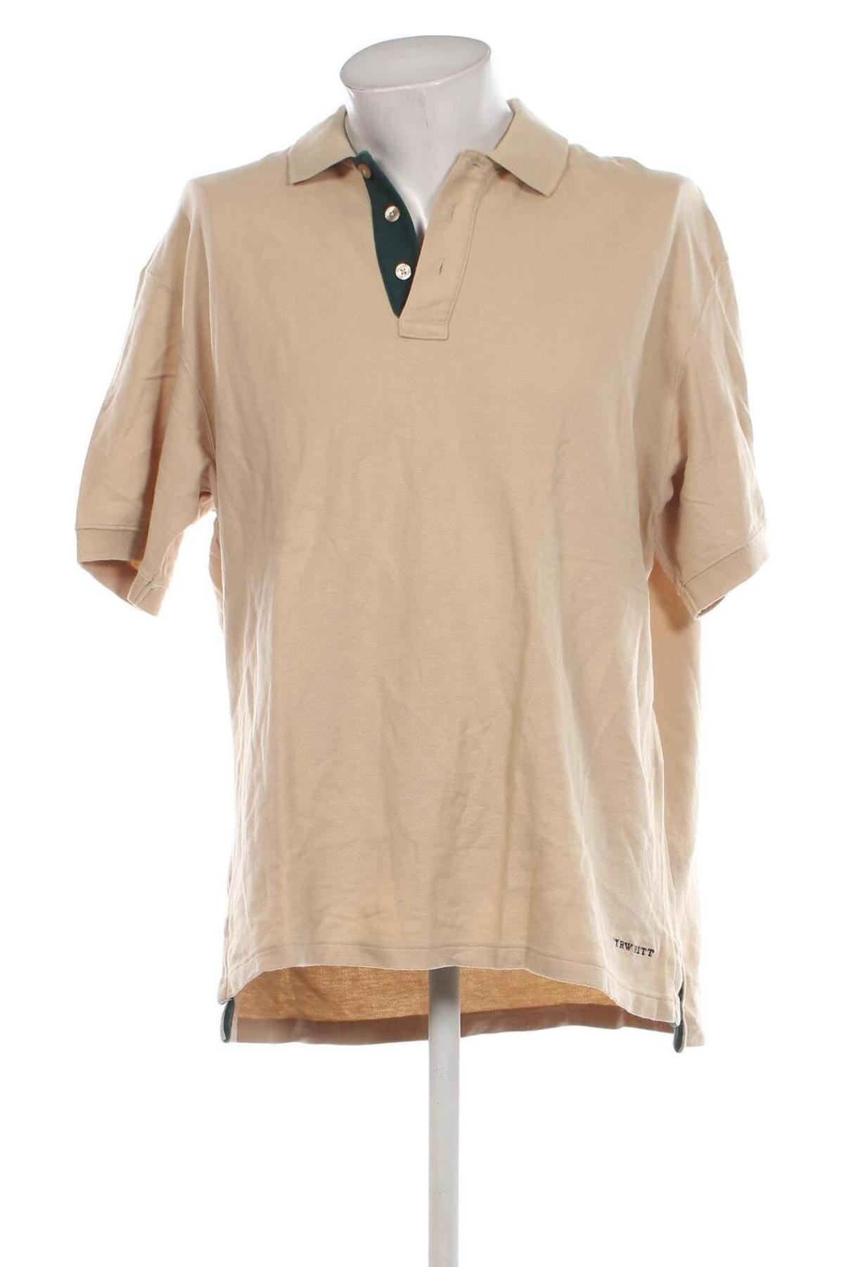 Herren T-Shirt, Größe XL, Farbe Beige, Preis € 13,49