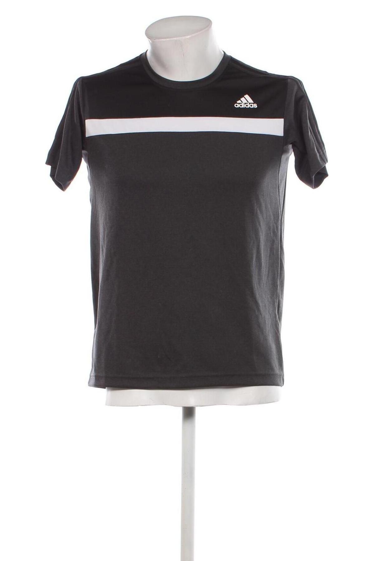 Herren T-Shirt Adidas, Größe M, Farbe Grau, Preis 18,99 €