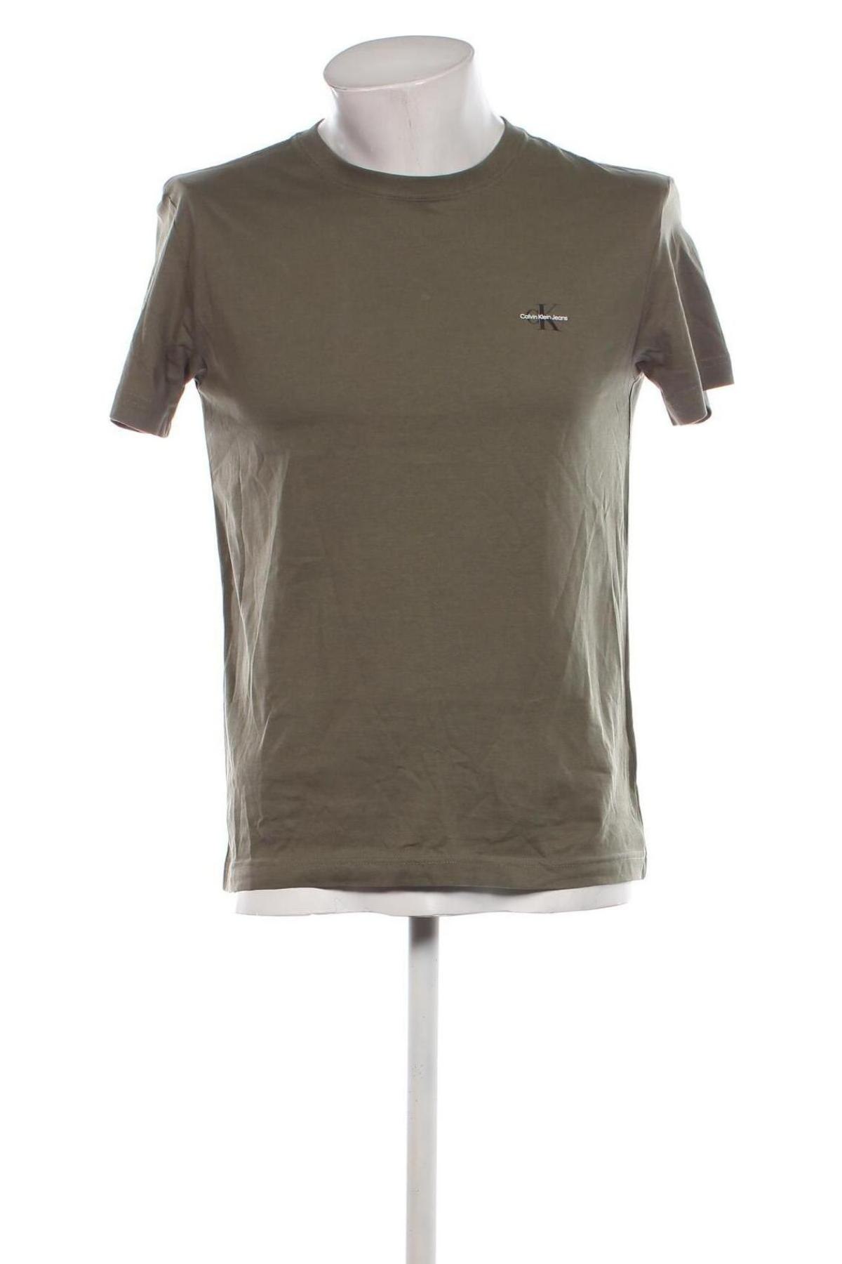 Herren T-Shirt Calvin Klein, Größe S, Farbe Grün, Preis 23,99 €