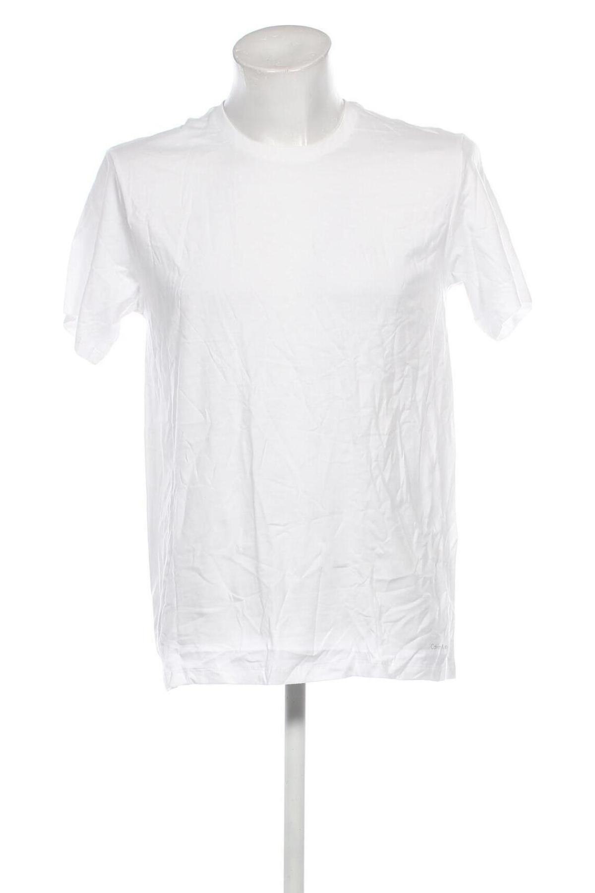 Ανδρικό t-shirt Calvin Klein, Μέγεθος M, Χρώμα Λευκό, Τιμή 12,79 €