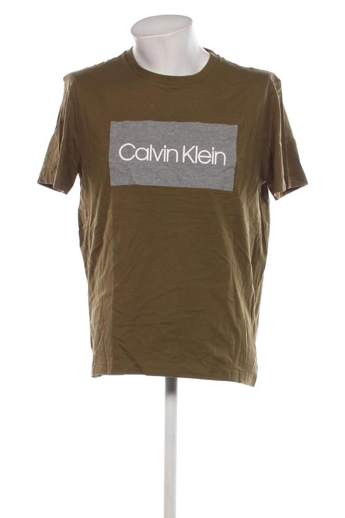 Pánské tričko  Calvin Klein, Velikost XL, Barva Zelená, Cena  543,00 Kč