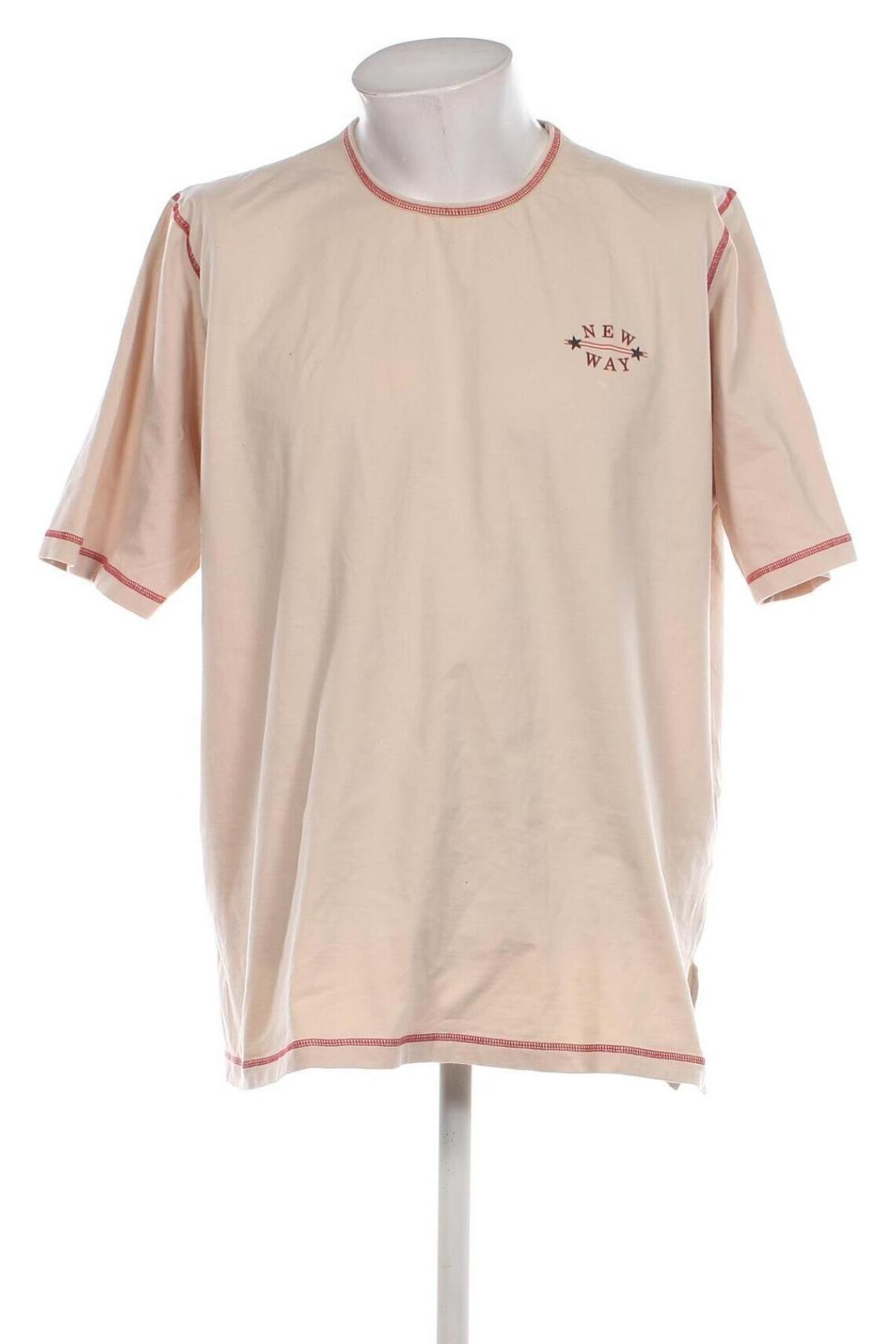 Herren T-Shirt Canda, Größe 3XL, Farbe Beige, Preis € 6,65