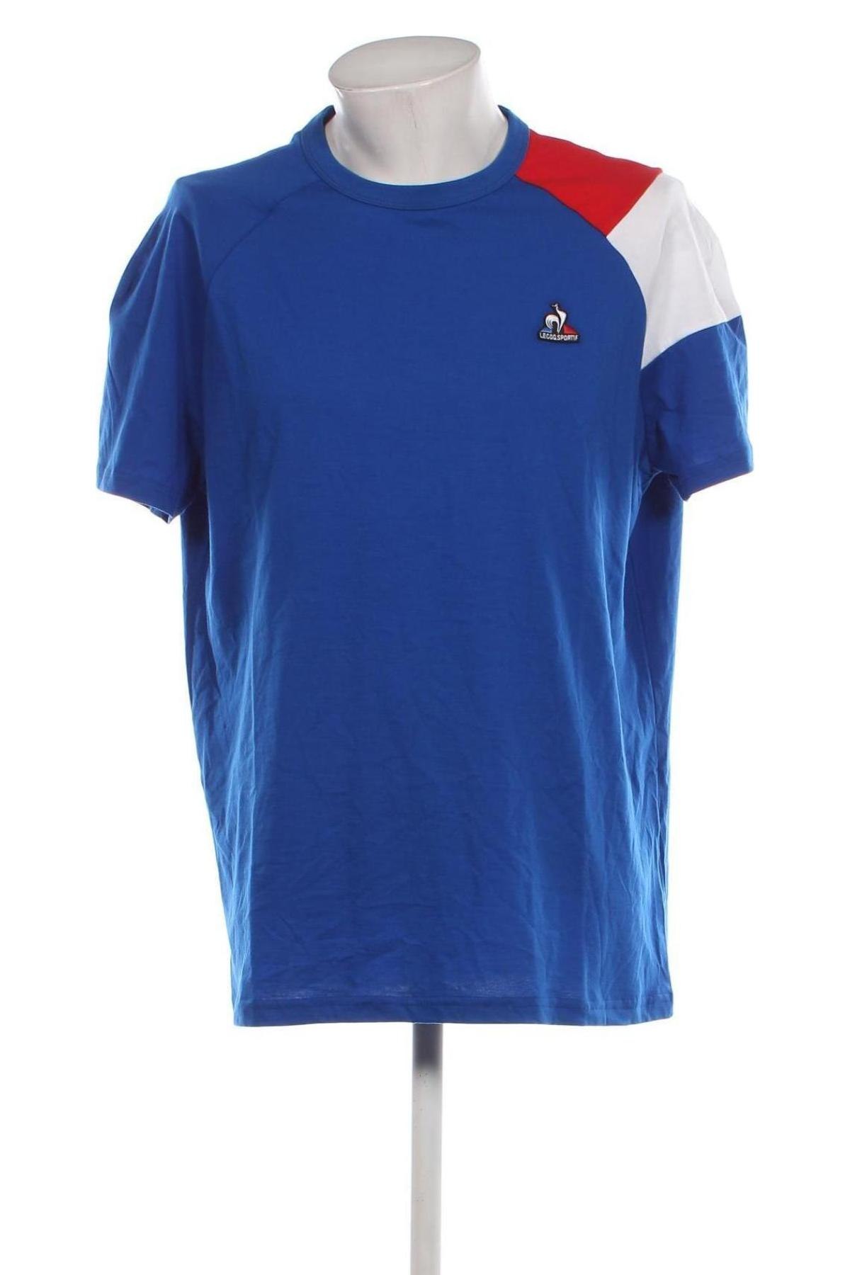 Męski T-shirt Le Coq Sportif, Rozmiar XXL, Kolor Niebieski, Cena 149,49 zł