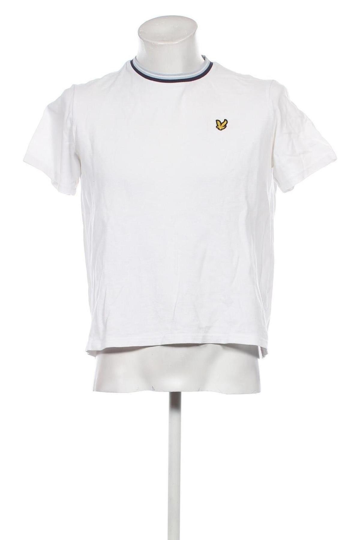 Мъжка тениска Lyle & Scott, Размер M, Цвят Бял, Цена 46,83 лв.