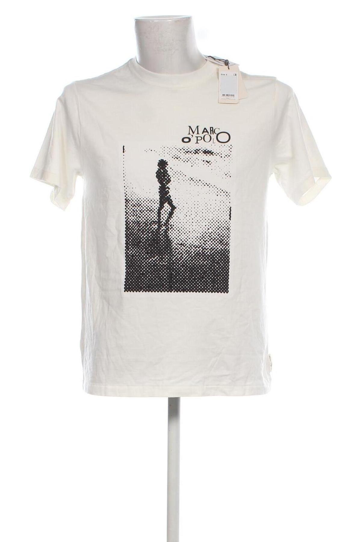 Ανδρικό t-shirt Marc O'Polo, Μέγεθος S, Χρώμα Εκρού, Τιμή 24,49 €