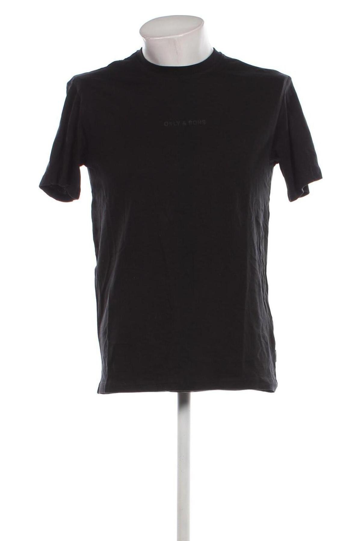 Herren T-Shirt Only & Sons, Größe S, Farbe Schwarz, Preis € 10,99