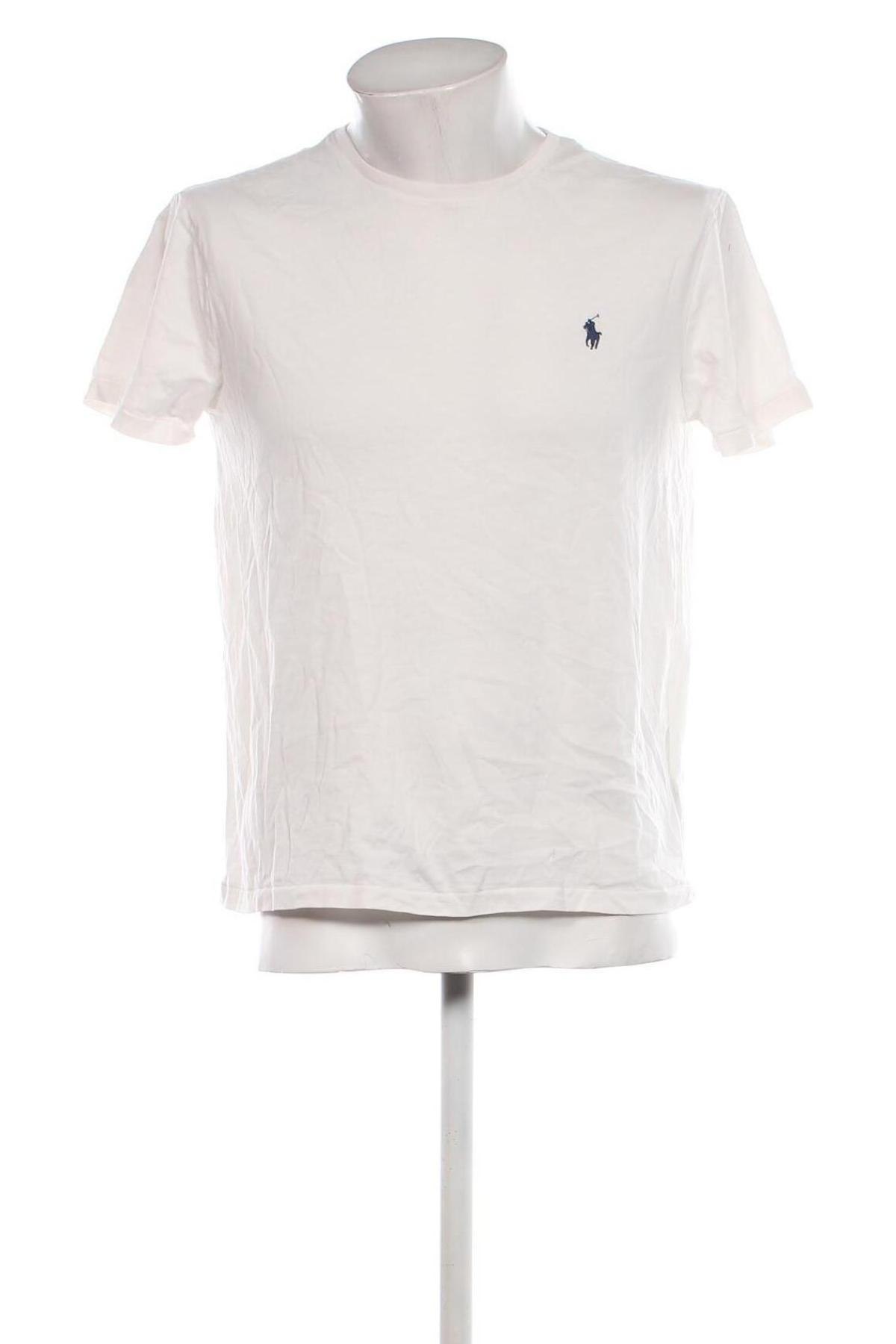 Męski T-shirt Polo By Ralph Lauren, Rozmiar L, Kolor Biały, Cena 350,99 zł