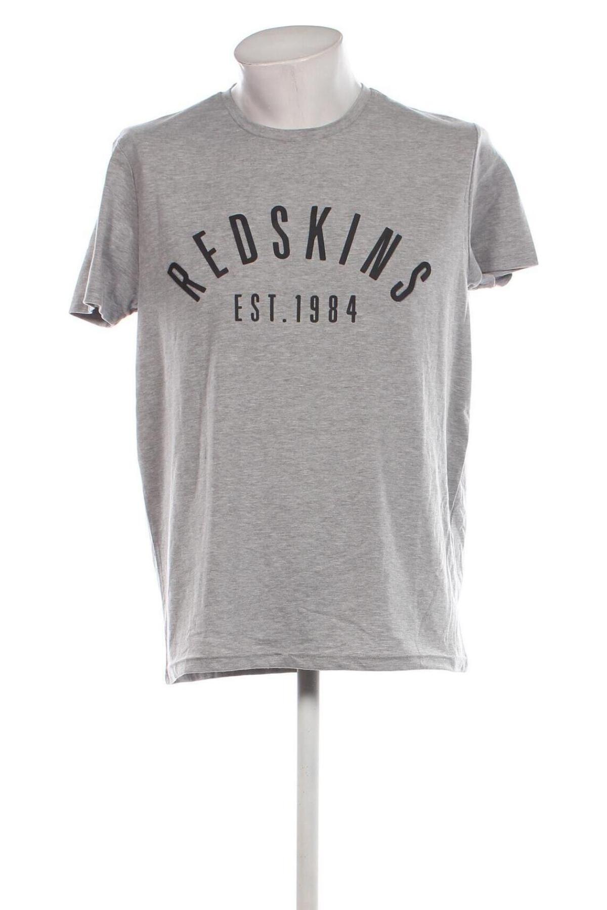 Herren T-Shirt Redskins, Größe XXL, Farbe Grau, Preis € 20,49