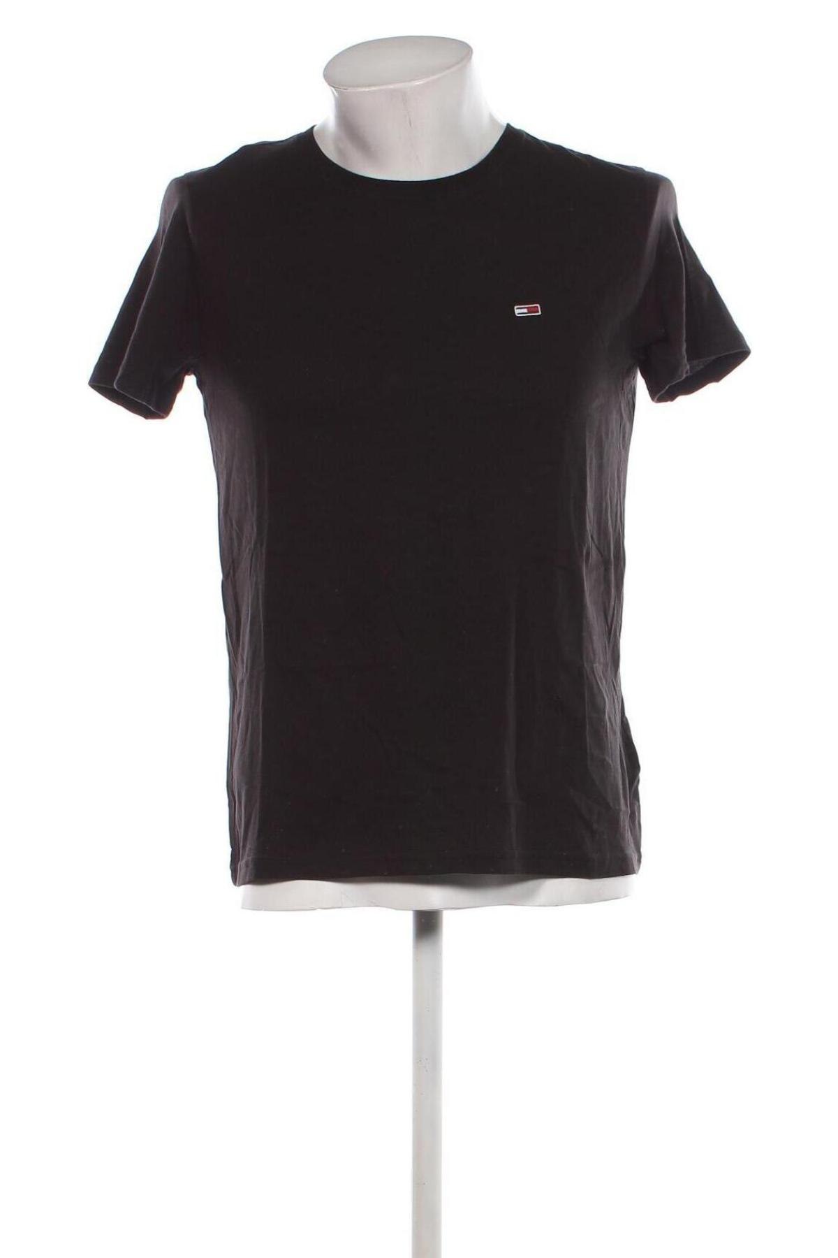 Tricou de bărbați Tommy Jeans, Mărime M, Culoare Negru, Preț 152,99 Lei