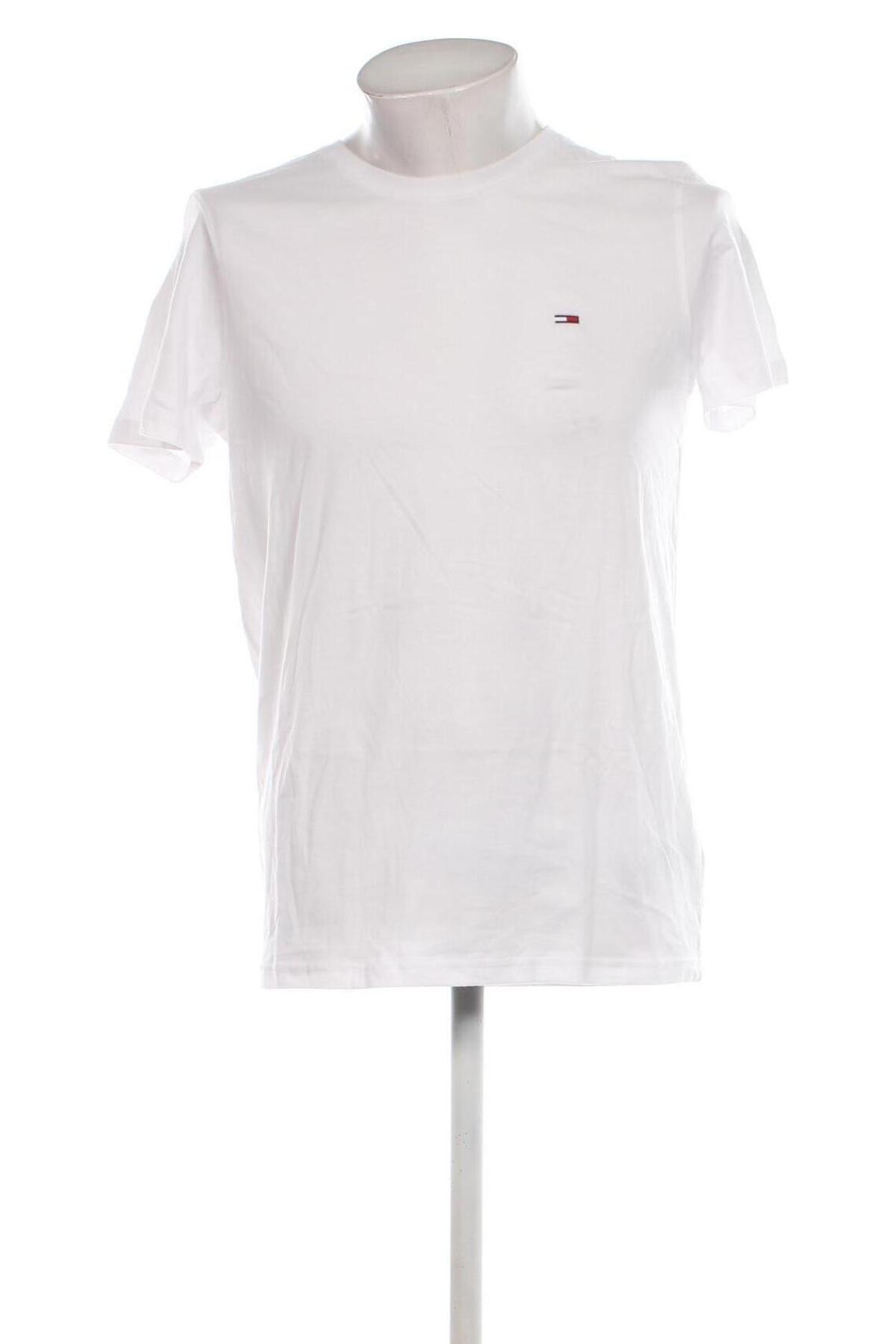 Herren T-Shirt Tommy Jeans, Größe M, Farbe Weiß, Preis € 23,99