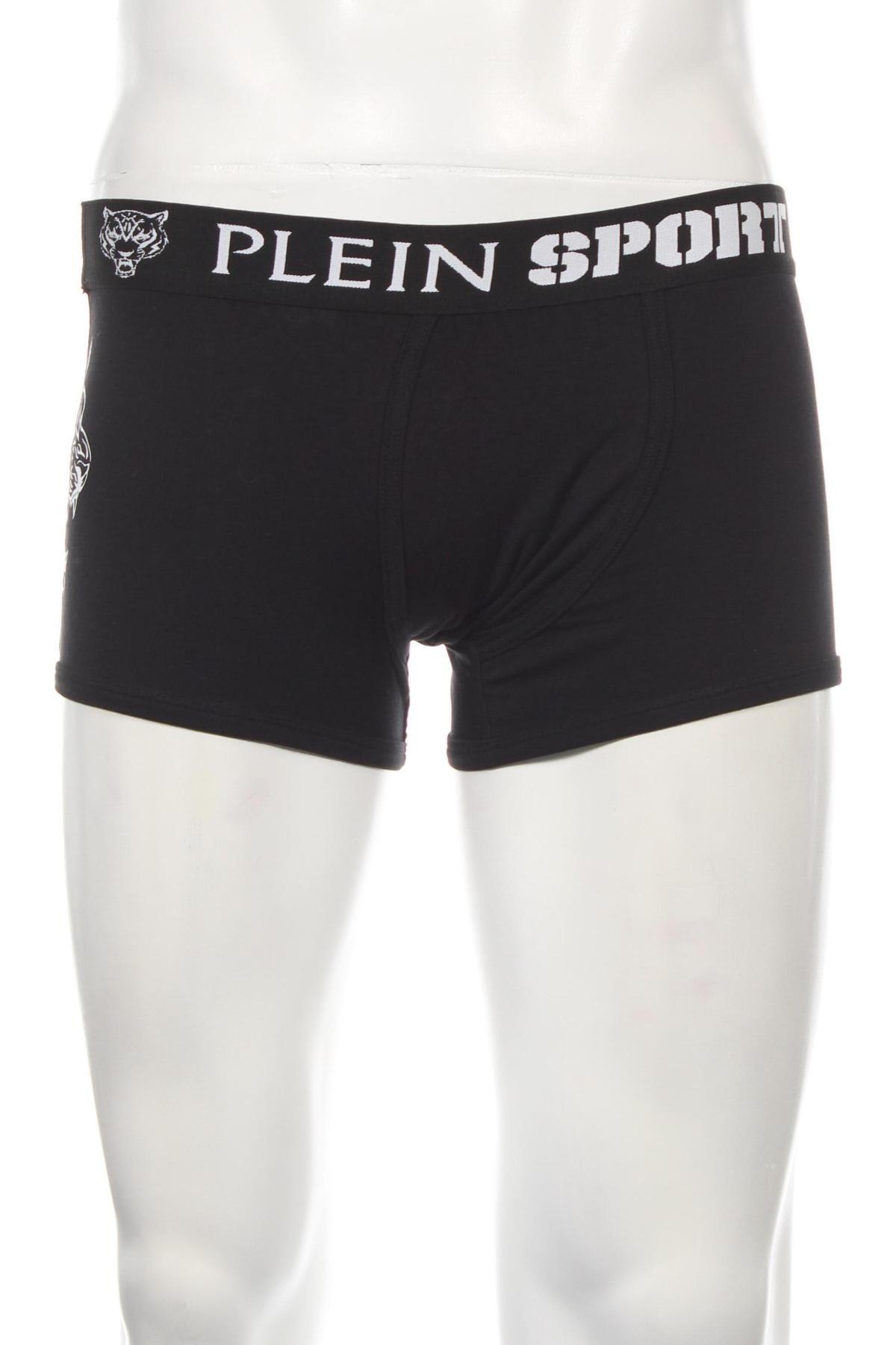 Boxeri bărbătești Plein Sport, Mărime M, Culoare Negru, Preț 139,99 Lei