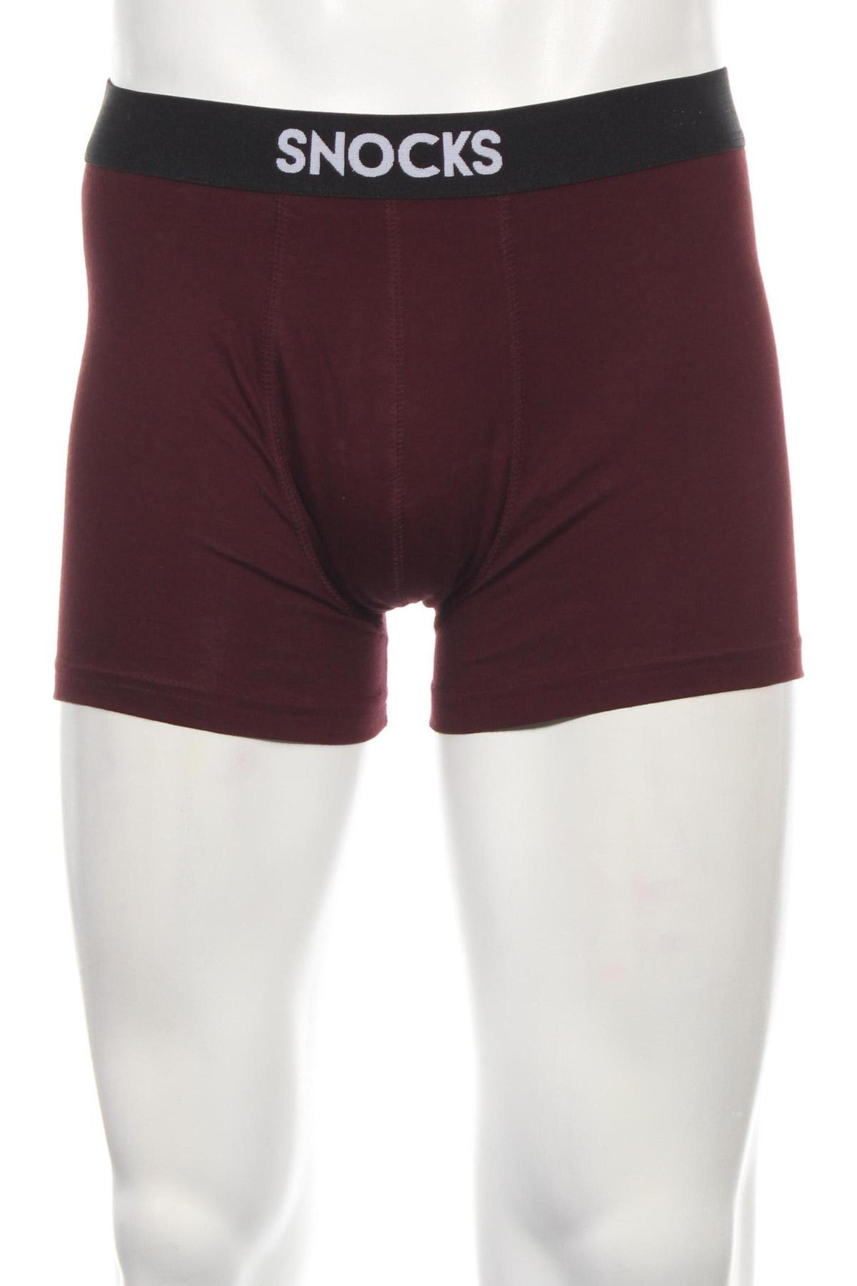 Boxershorts Snocks, Größe L, Farbe Rot, Preis 7,99 €