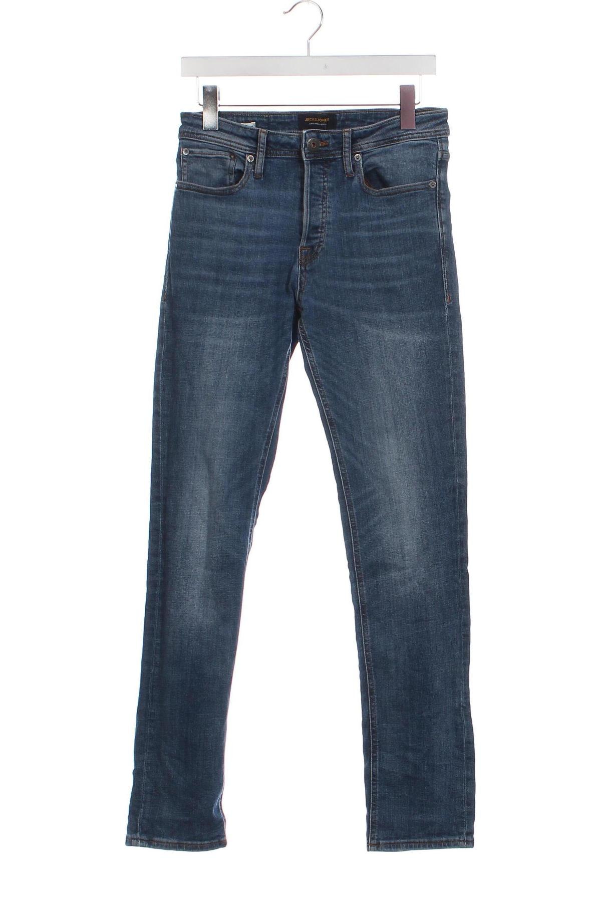 Męskie jeansy Jack & Jones, Rozmiar S, Kolor Niebieski, Cena 32,99 zł